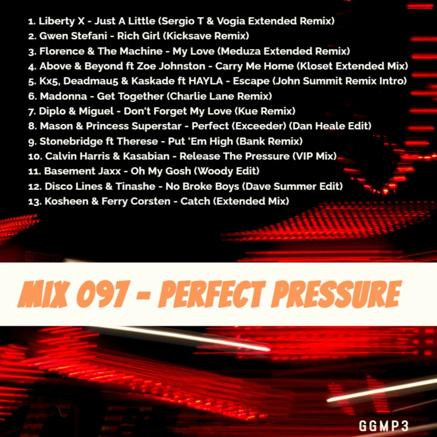 Episode 97: GGMP3: Mix 097 - Perfect Pressure (Deep Dirty House) episode artwork