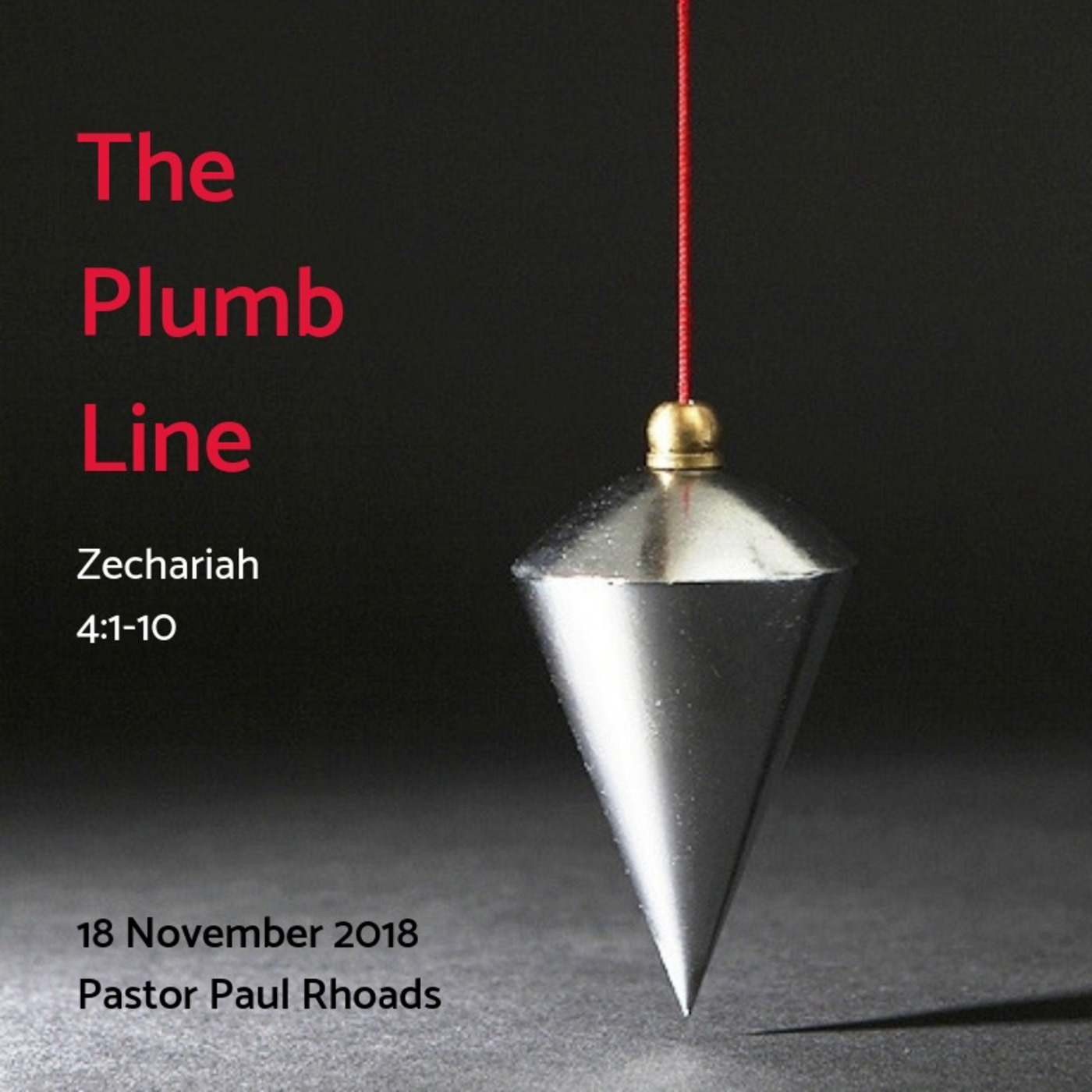 The Plumb Line