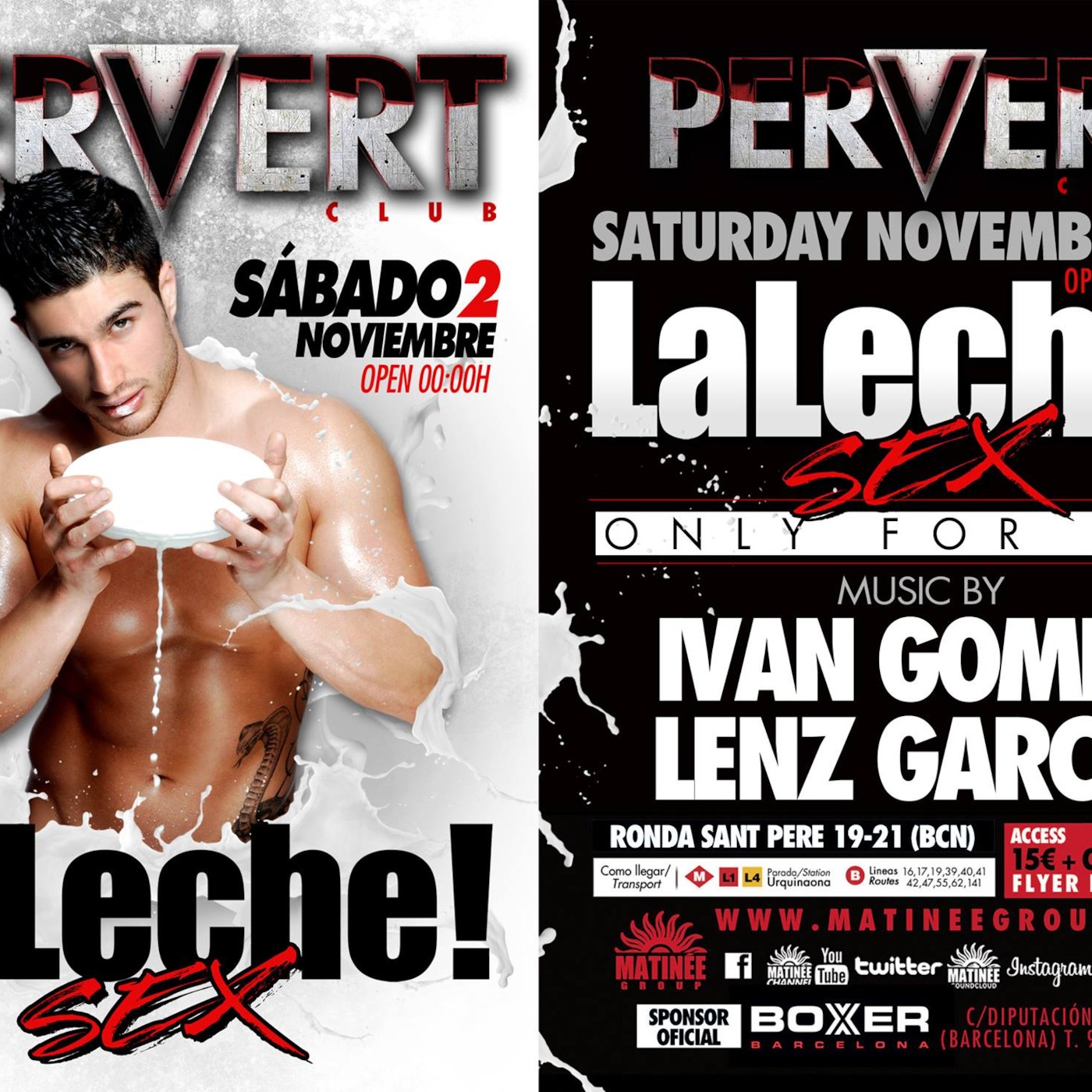 Ivan Gomez - November 2013 Podcast (La Leche at Pervert - Barcelona -2-11-2103)