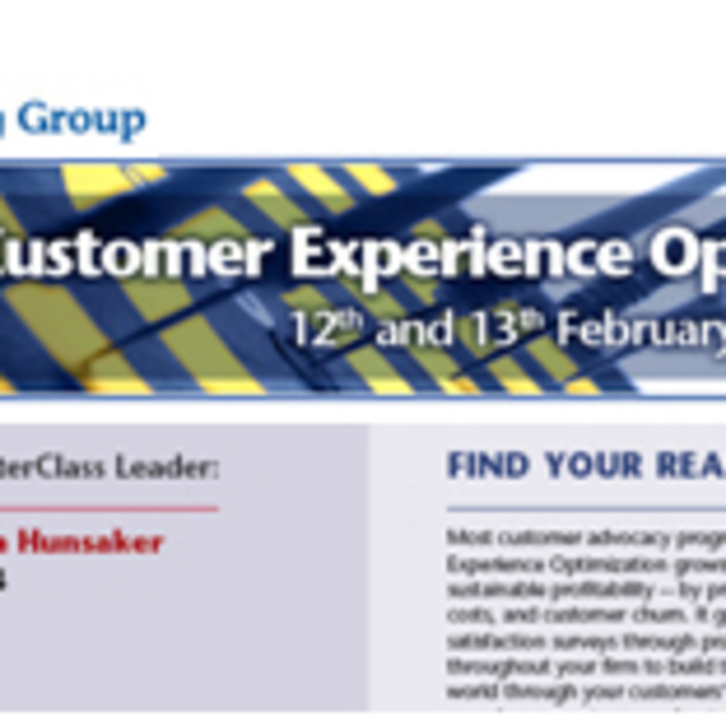 Customer Experience Optimization Course Helps Firms Retain Customers in Slow Economy episode artwork