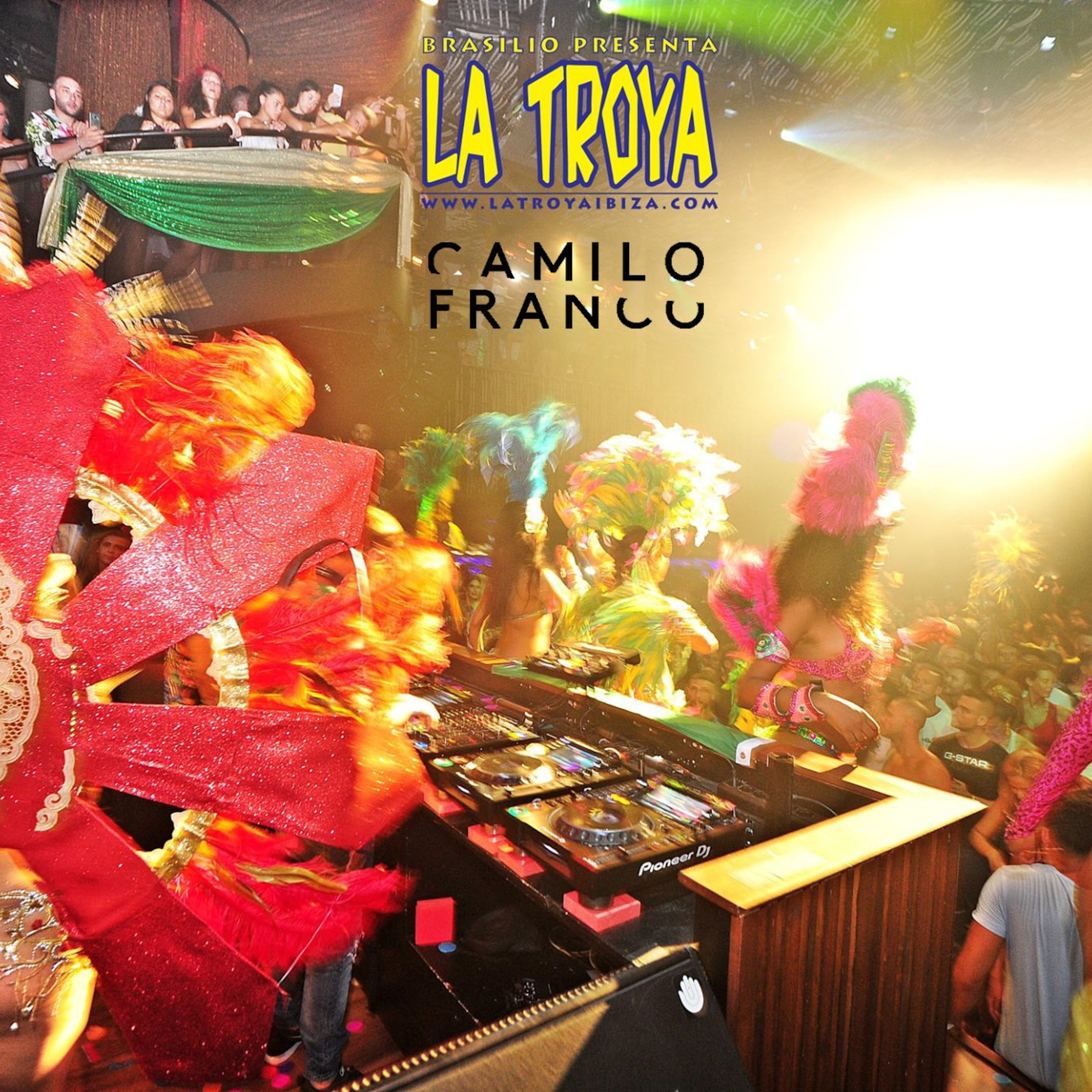 Camilo Franco Live at Brasilio presents La Troya Brasil at Heart Ibiza - 08/08/2018