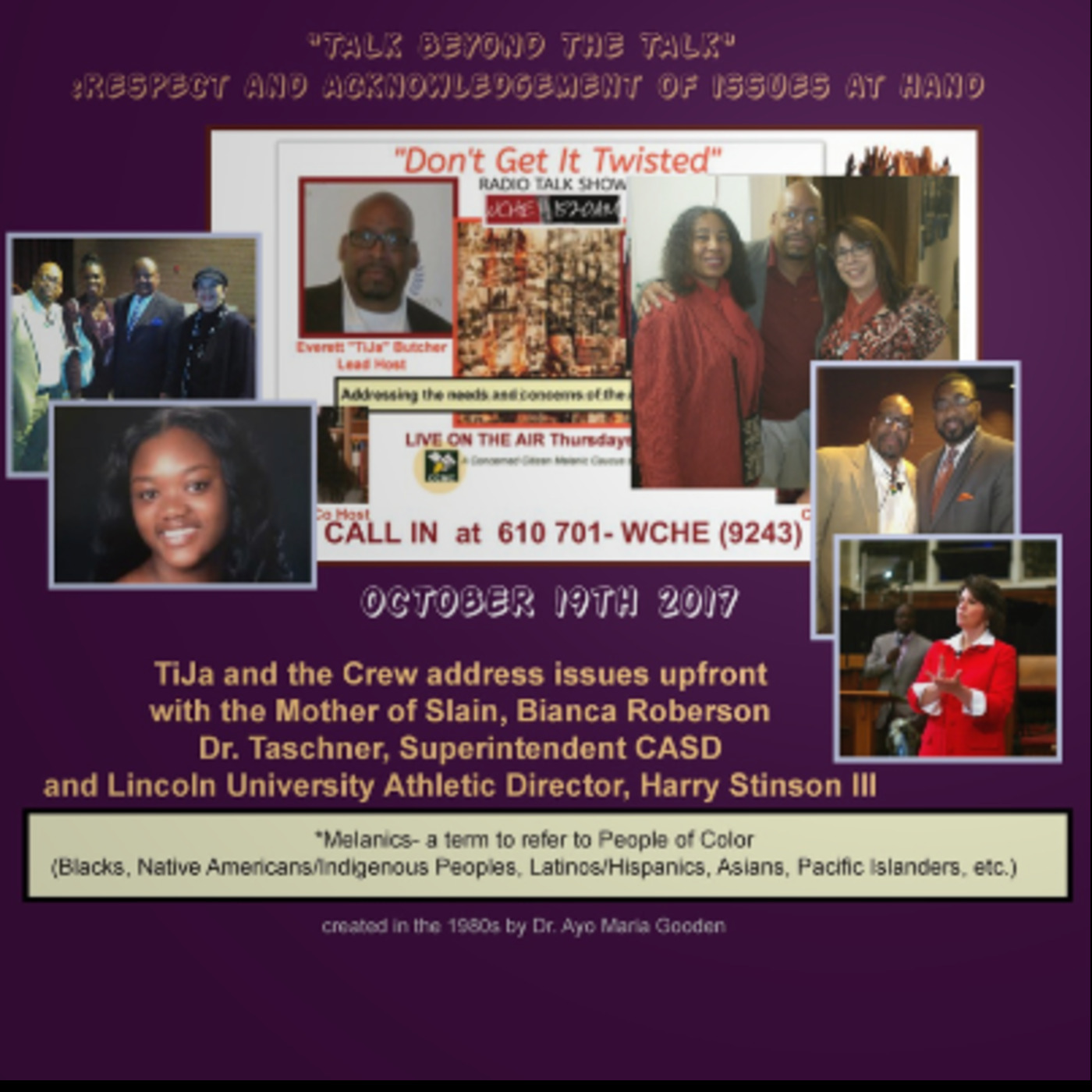 Don't Get It Twisted -  Talk Beyond the talk: Respect and acknowledgement of Issues at hand episode artwork