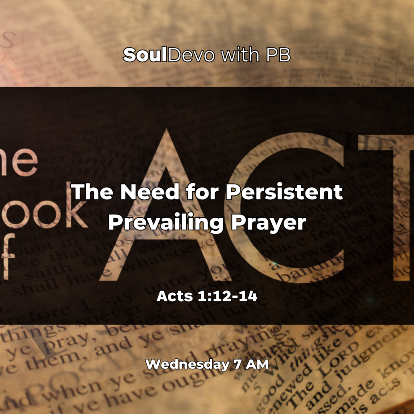 The Need for Persistent Prevailing Prayer episode artwork