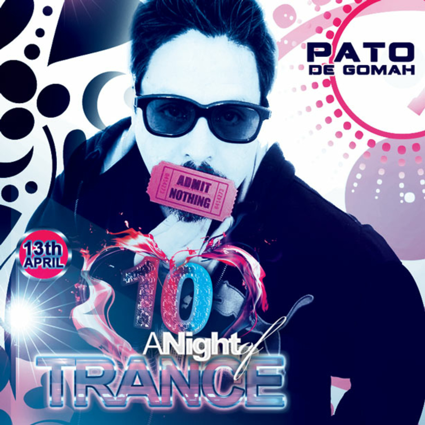 A Night of Trance 10th Birthday special feat ... Pato De Gomah