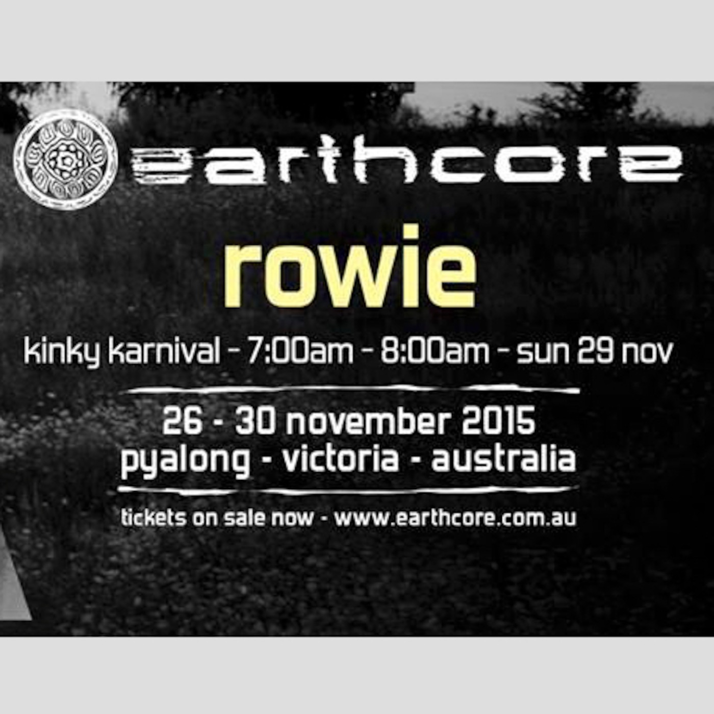 ROWIE DJ set @ Earthcore 2015