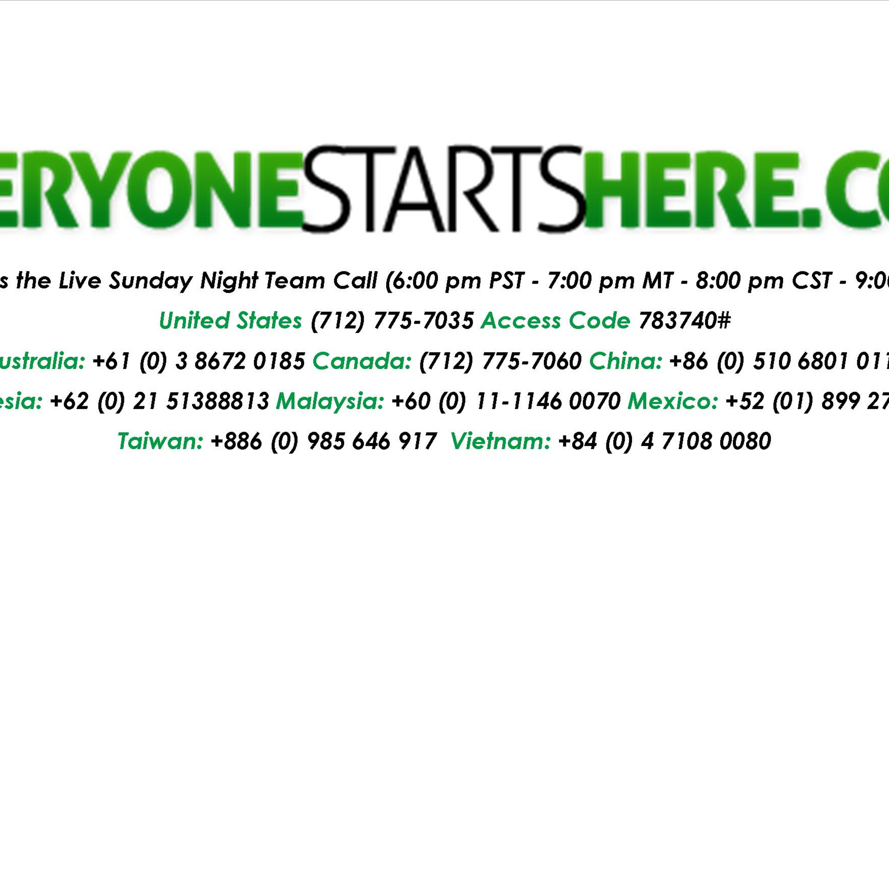 Everyonestartshere\'s Podcast