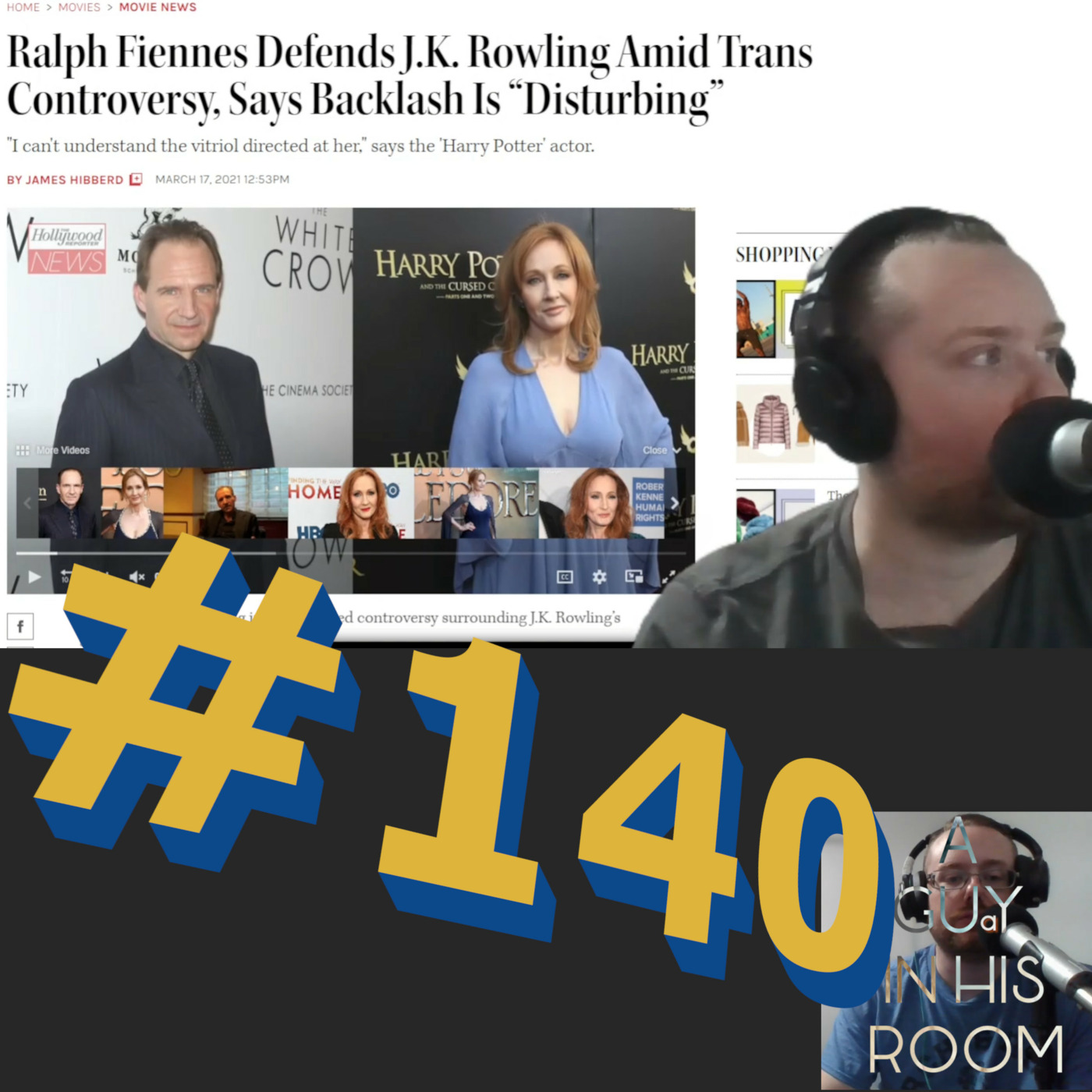 cover of episode Episode 140: Congratulations Daniel Radcliffe, you're a coward