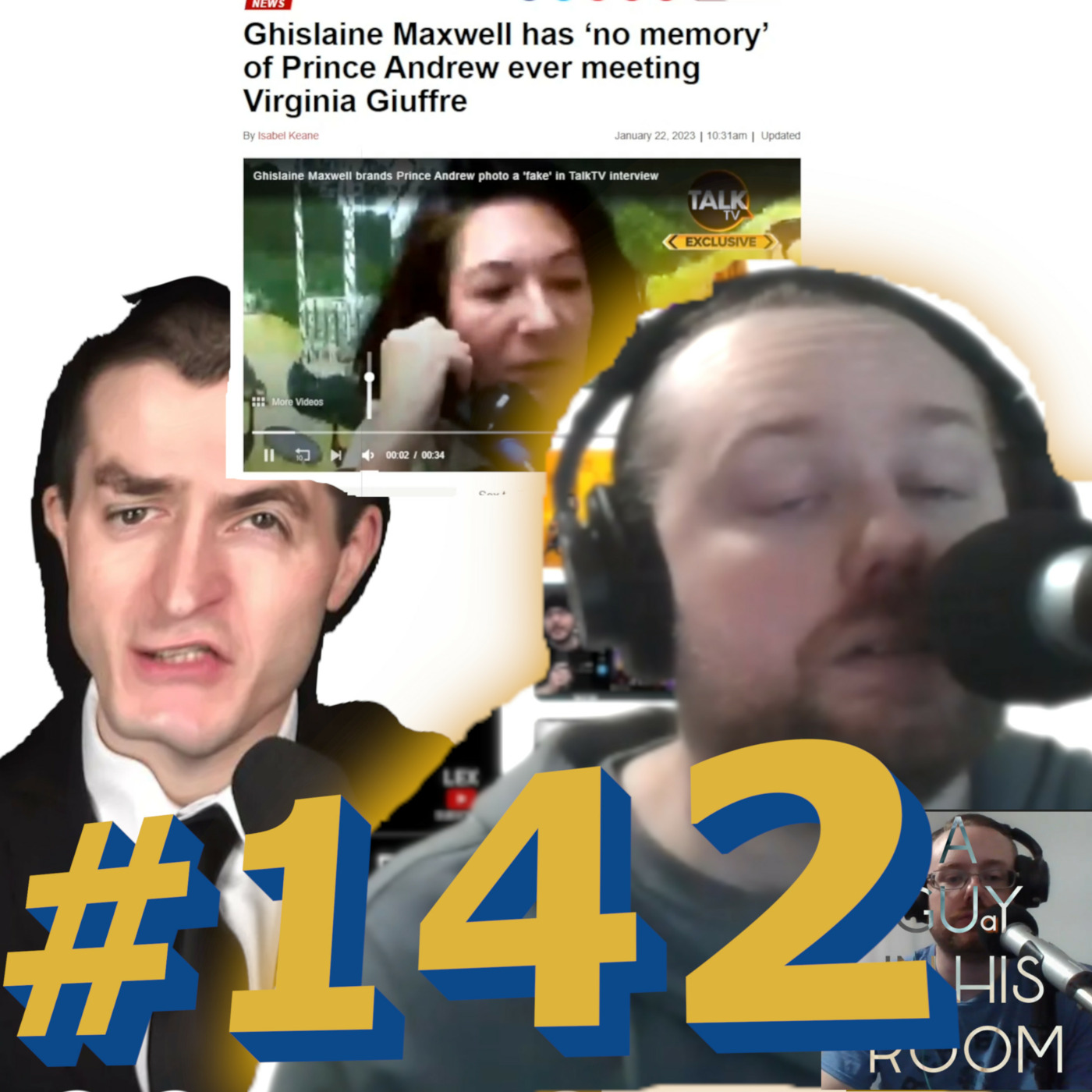 cover of episode Episode 142: Ghislaine Max-not-so-well ...and is Lex Fridman a Fraudman?