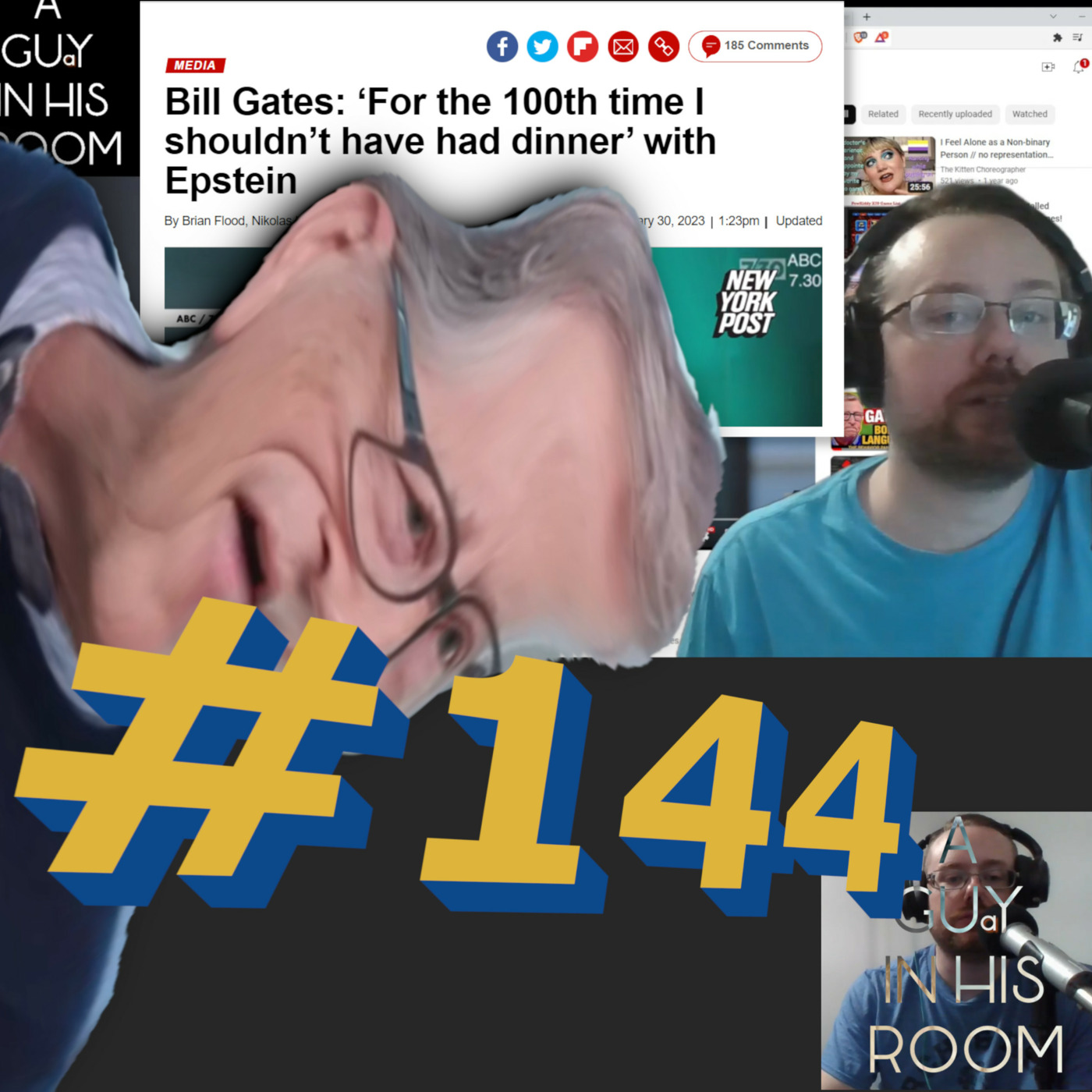 cover of episode Episode 144: Poop water and insect meat with Bill Gates