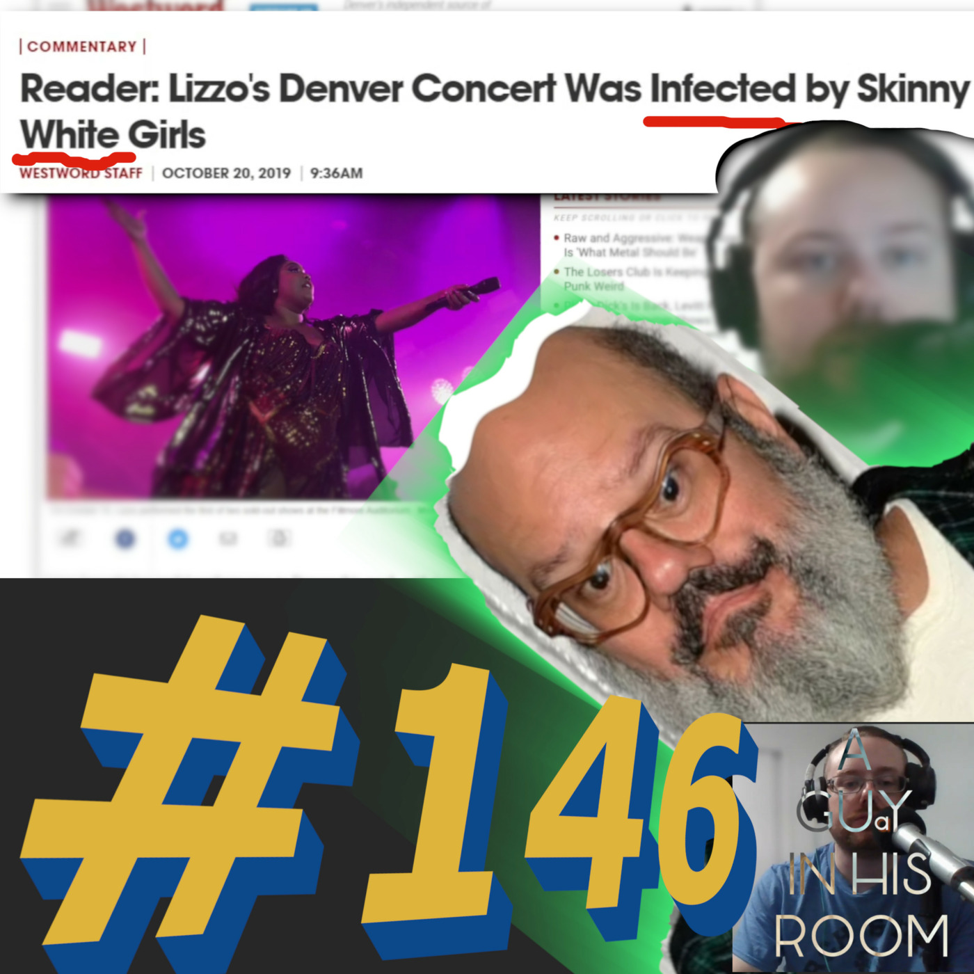 cover of episode Episode 146: David Cross DESTROYS Chappelle!! ...and woke infighting about Lizzo