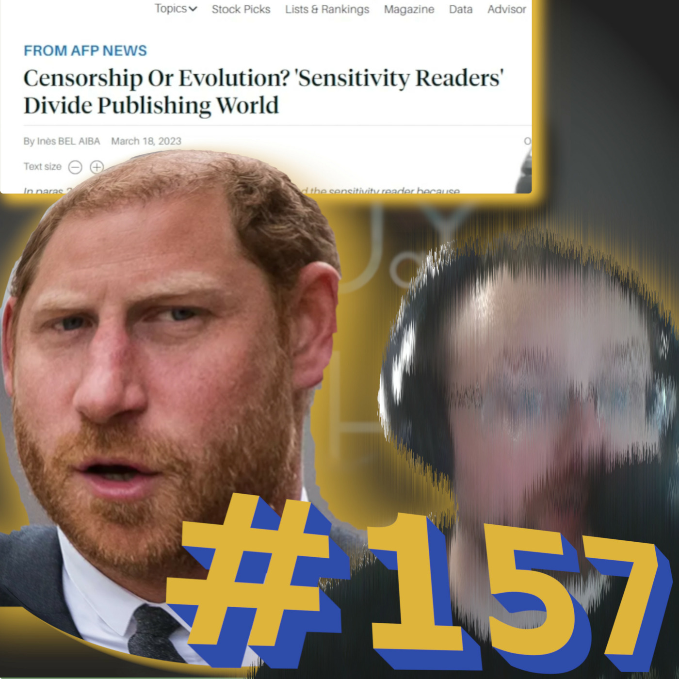 cover of episode Episode 157: Fed shooters, 'Sensitivity readers' and Prince Harry&#8217;s one-liner