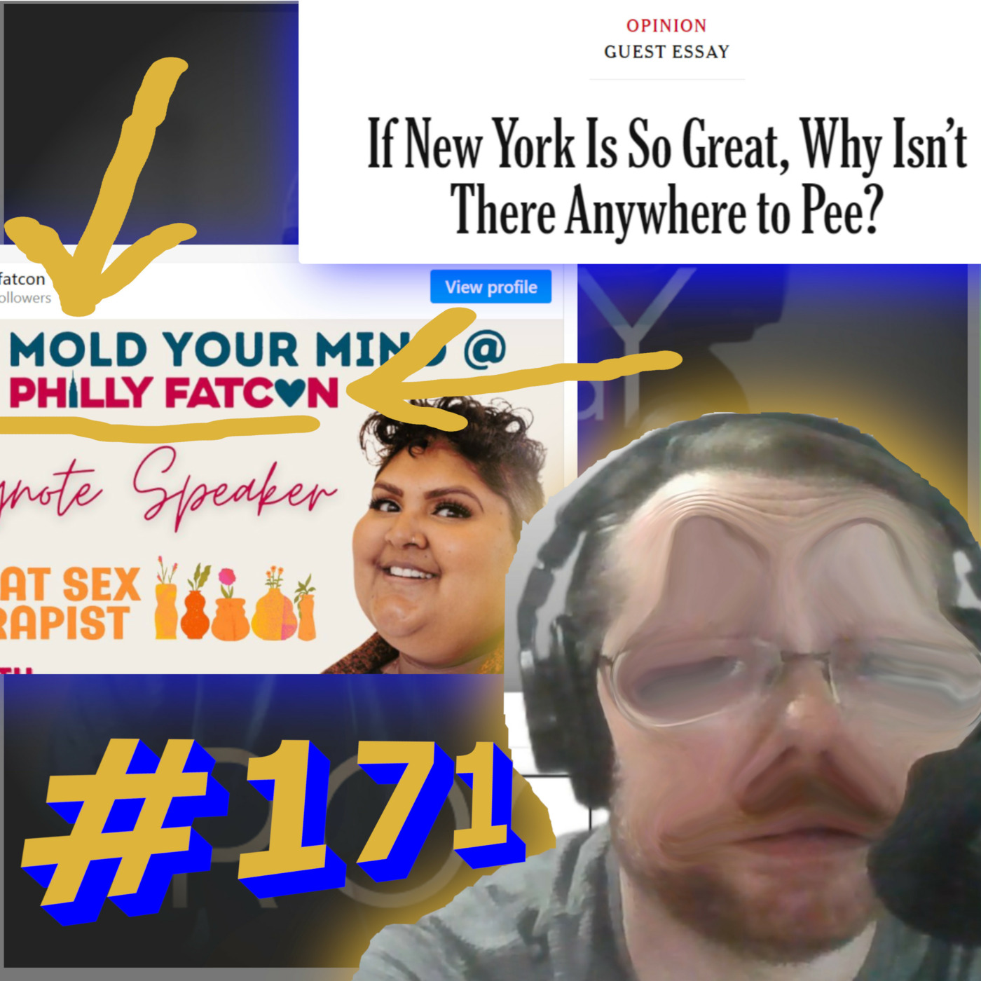 cover of episode Episode 171: Building a brown and yellow tomorrow, and celebrating obesity (in Philly)