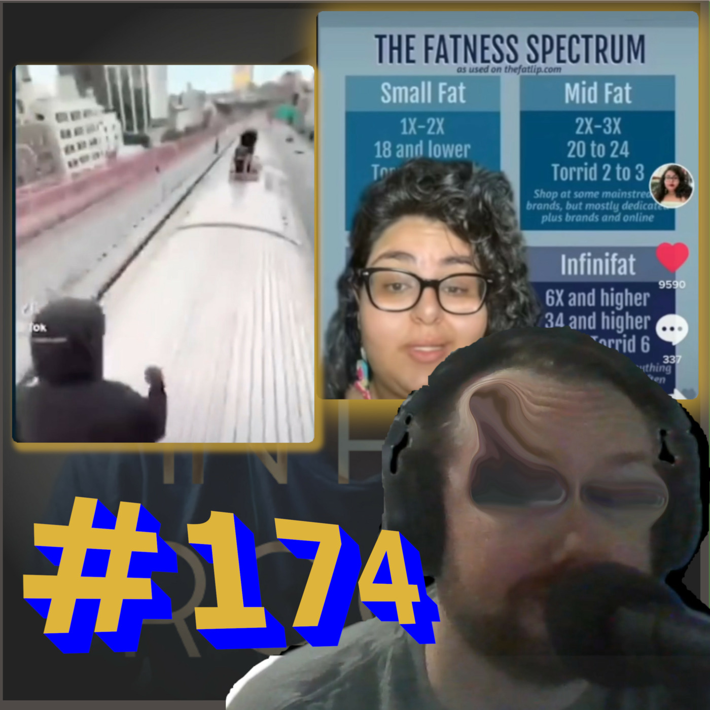 cover of episode Episode 174: Ascend the Levels of Fatness... and surf the subways
