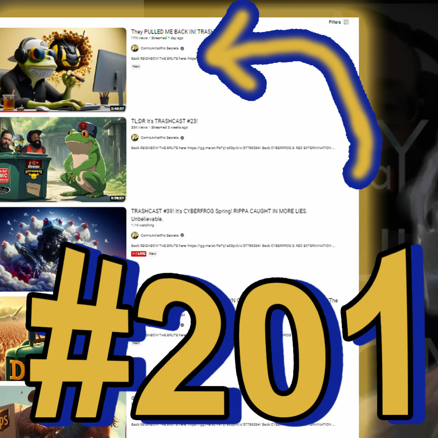 cover of episode Episode 202: The ides of march! "Comicsgate" and tribalism in online communities!