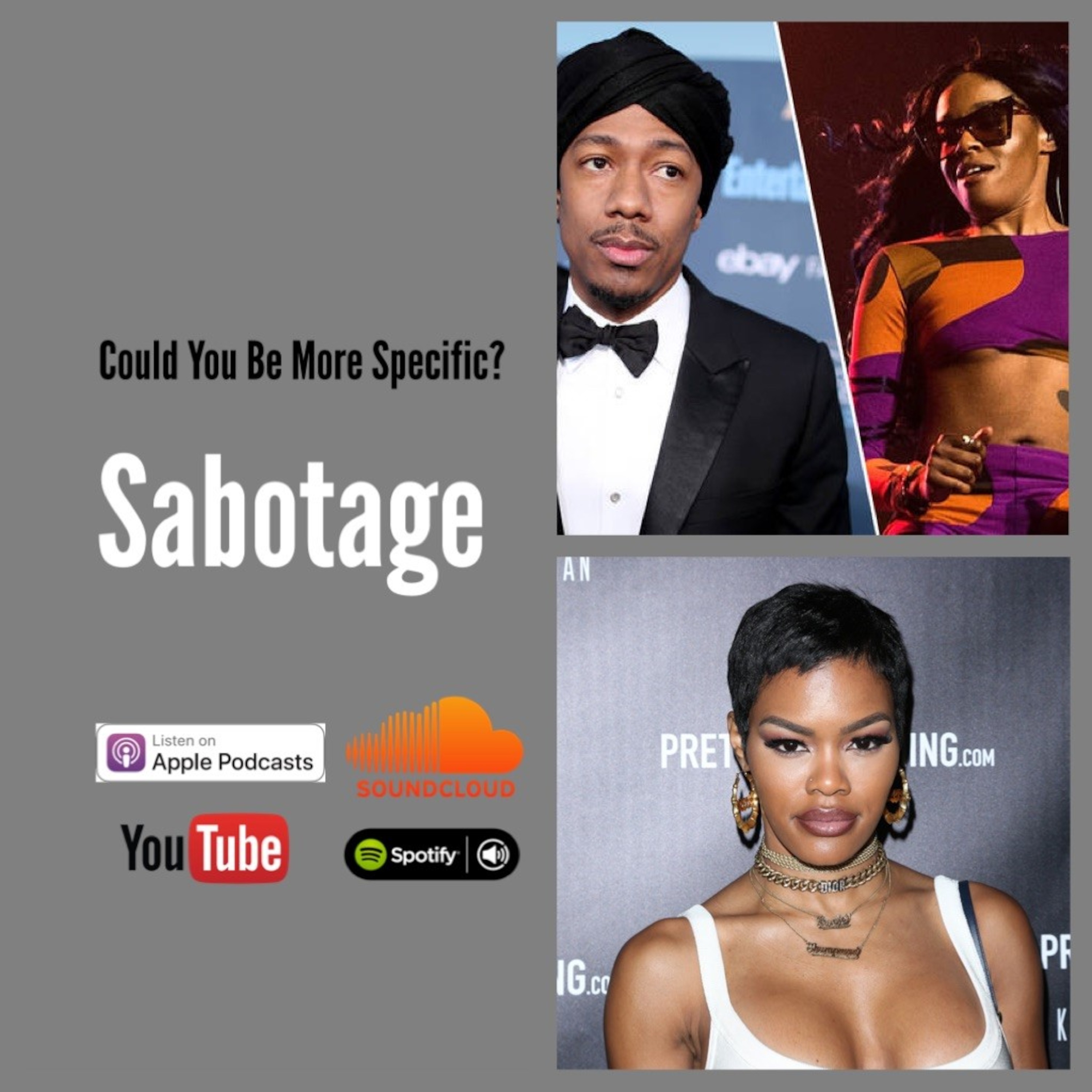 Could You Be More Specific? Sabotage episode artwork