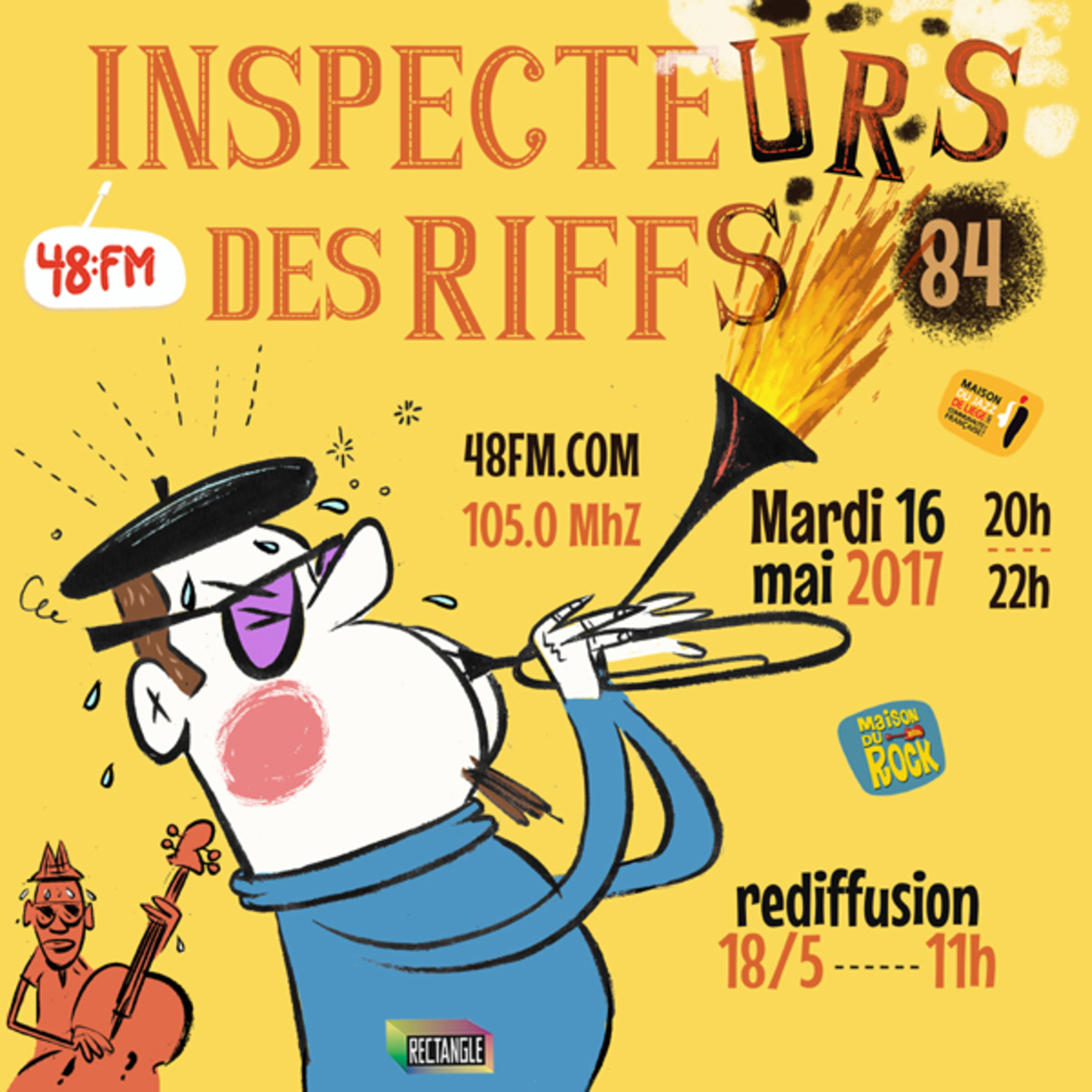 Inspecteurs Des Riffs 84 Rectangles Podcast - 