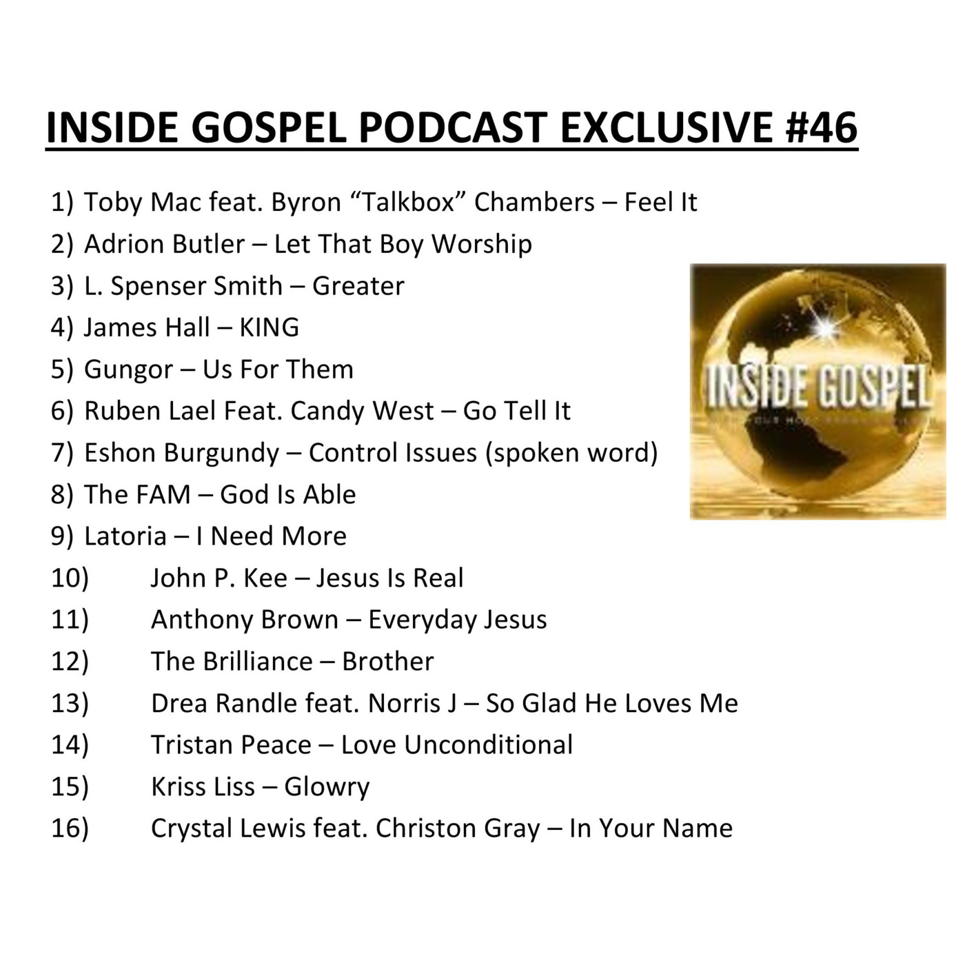 Inside Gospel Podcast EXCLUSIVE #46