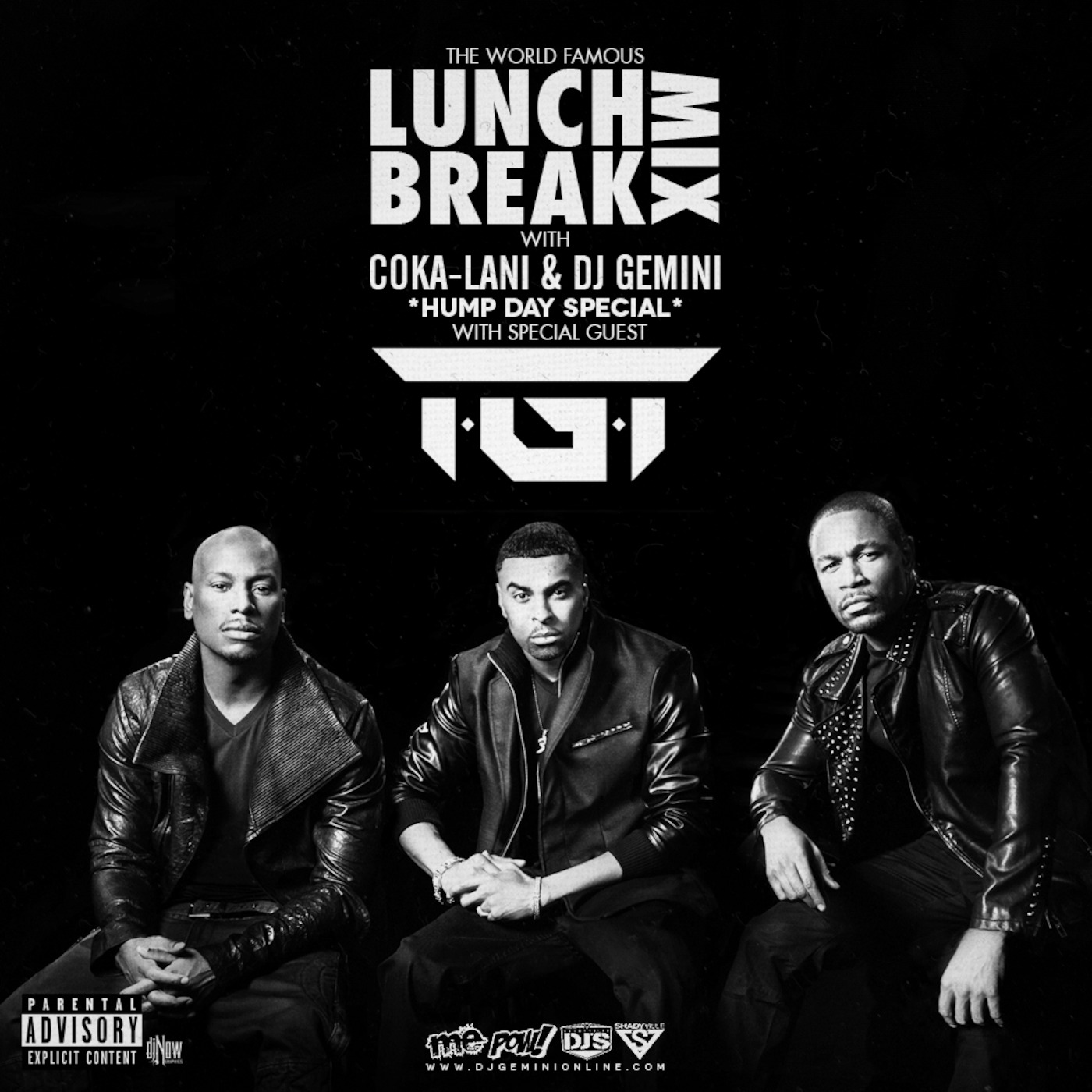 Dj Gemini & Coka-Lani Extended #LunchBreakMix Hump Day Edition  w/ TGT episode artwork