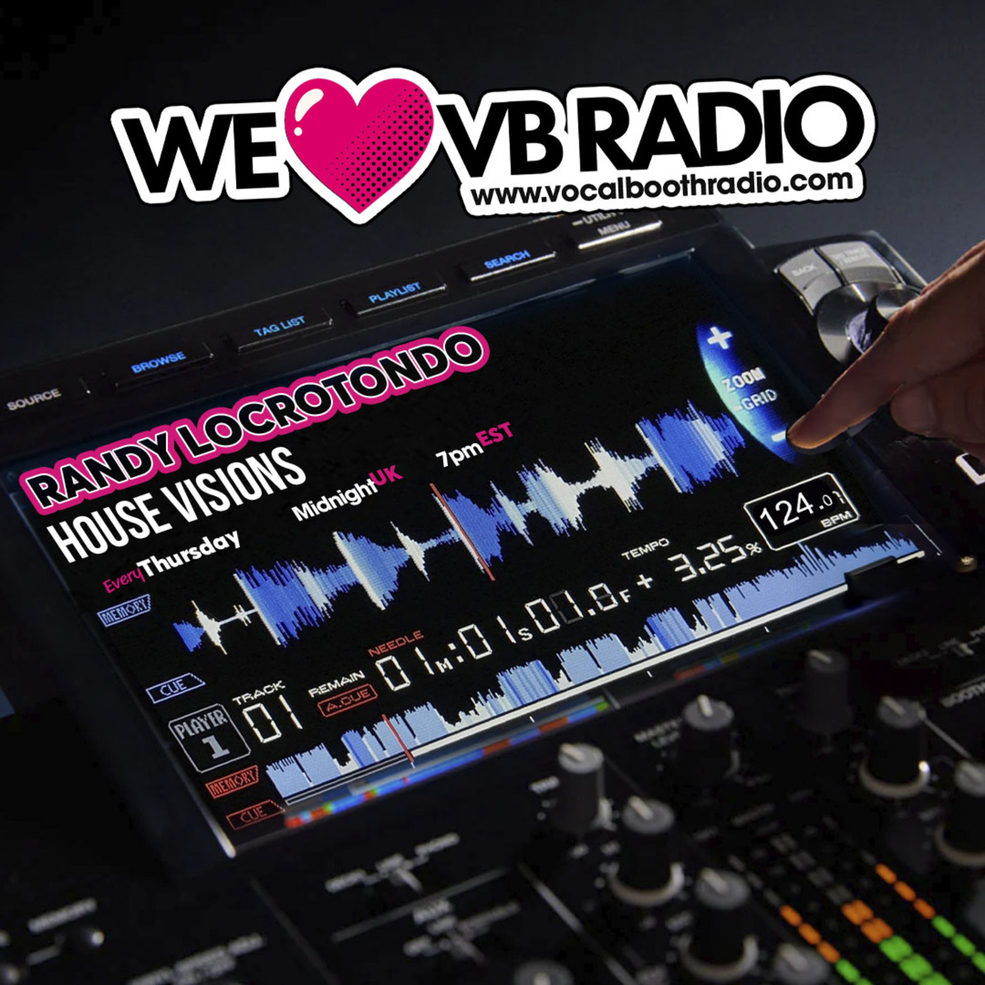 House Visions on Vocal booth Radio episode artwork
