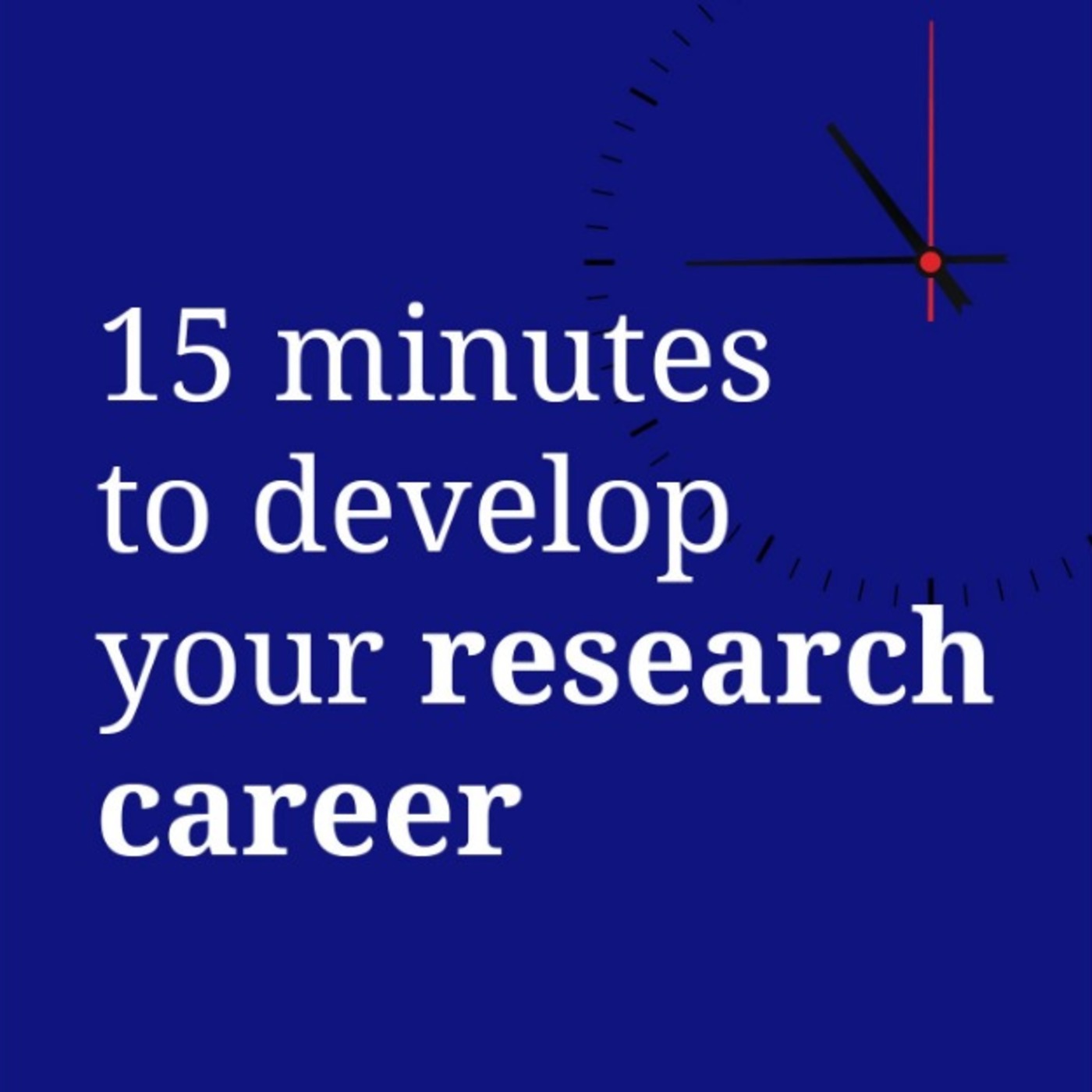 15 minutes to develop your research career: Public engagement in research