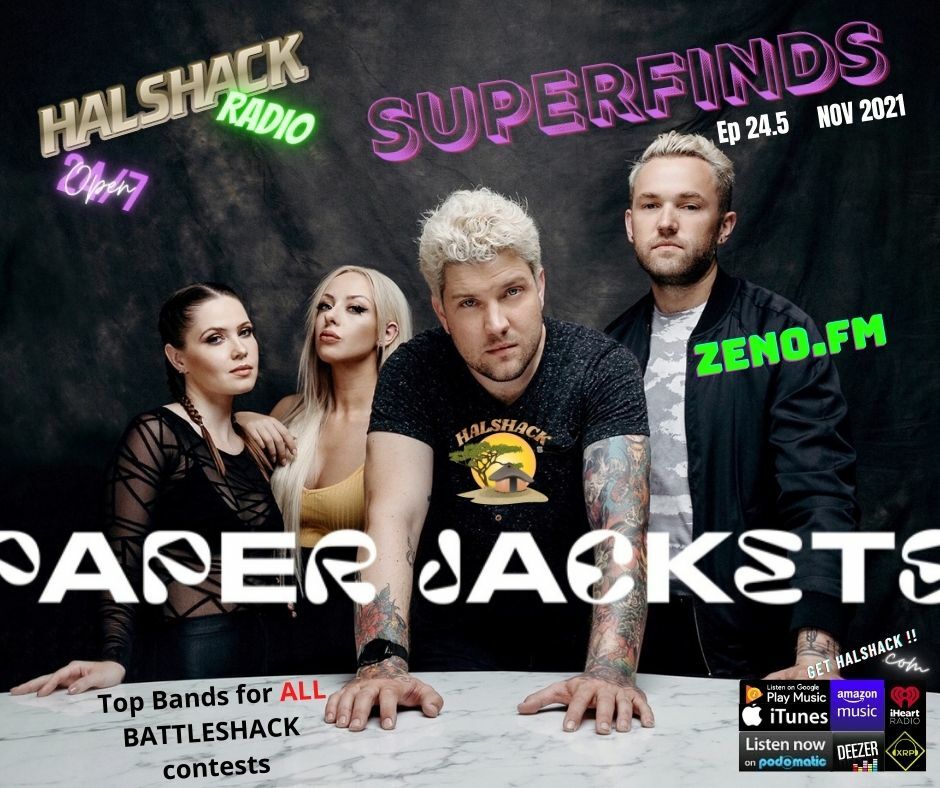 Episode 91: Halshack Ep 24.5 (SUPERFINDS) Nov 2021- Bonus show- Top 5 bands- all BATTLE series