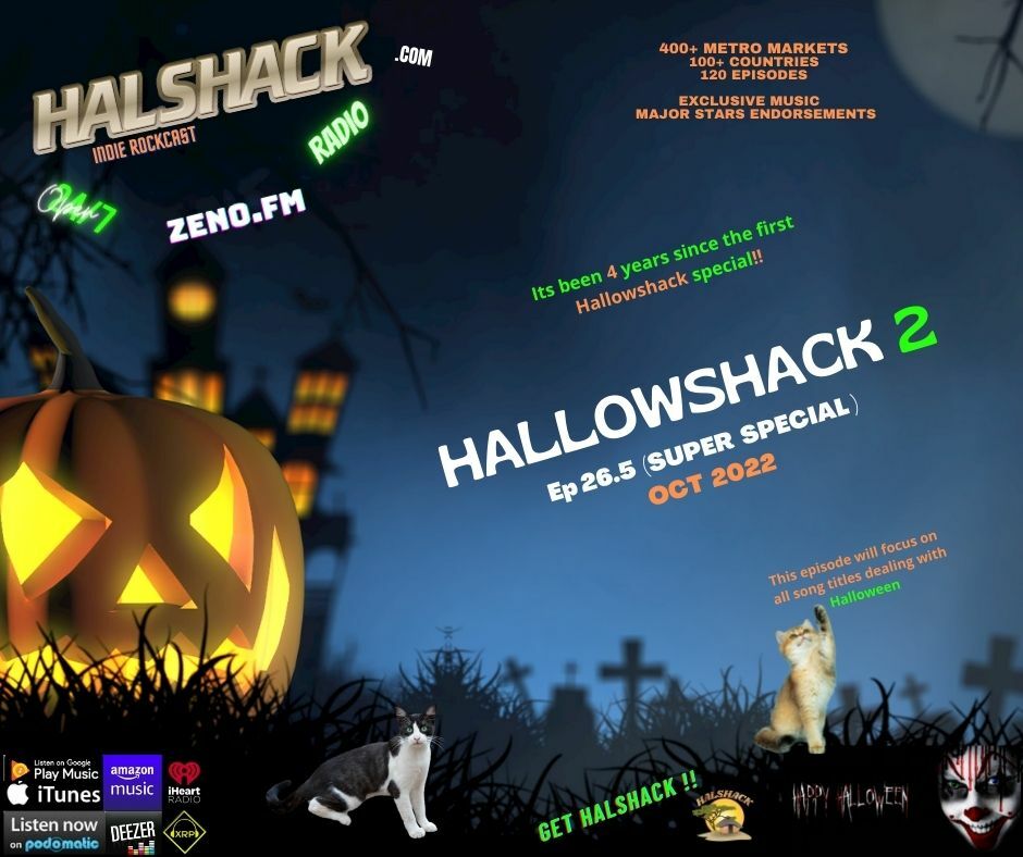 Episode 111: Halshack Ep 26.5 (Hallowshack 2) Oct 2022 (super special bonus)