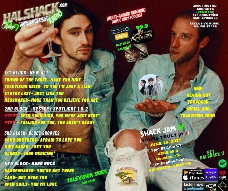 Episode 229: Halshack ep 37 (YOURS TRULY pt 1) --SHACKJAM 37--(KERB Houston, TX-- Zeno FM) -- June 16th, 2025--theme show about word YOU-- Hosted by Halshack