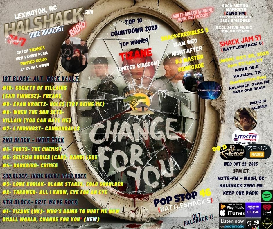 Episode 263: Halshack Special (BATTLESHACK 5)-- Oct 20th-22nd, 2025--KERB-MXTRFM-ZENO FM-KEEP ONE RADIO- Top 10 results show 2025 Episode 263: Halshack Special (BATTLESHACK 5)-- Oct 20th-22nd, 2025--KERB-MXTRFM-ZENO FM-KEEP ONE RADIO- Top 10 results show 2025