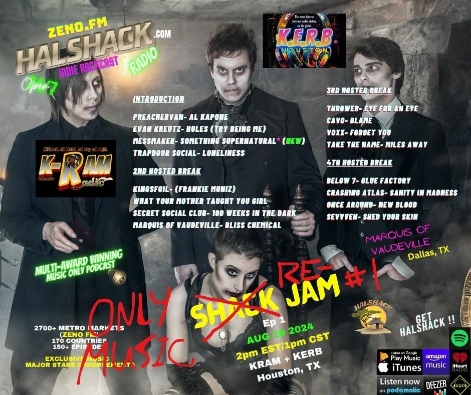 Episode 273: Halshack (Re-Jam 1)- No Host (music only)- Nov 16th 2025- (Shackjam 1)-- New retool bonus version-- shacklist on Halshack com- Find the full version on the podcast feed Episode 273: Halshack (Re-Jam 1)- No Host (music only)- Nov 16th 2025- (Shackjam 1)-- New retool bonus version-- shacklist on Halshack com- Find the full version on the podcast feed