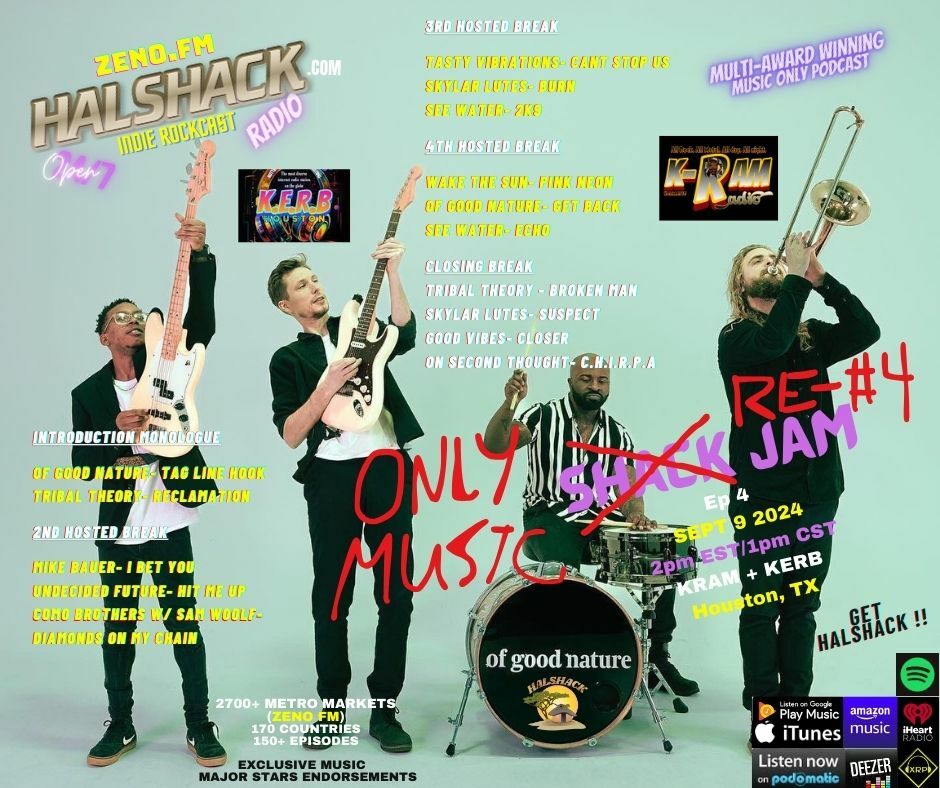 Episode 281: Halshack (Re-Jam 4)- Dec 5, 2025- (Shackjam 4 on KERB 99.9)- no host version--Shacklist on Halshack com- Find the full version on the podcast feed Episode 281: Halshack (Re-Jam 4)- Dec 5, 2025- (Shackjam 4 on KERB 99.9)- no host version--Shacklist on Halshack com- Find the full version on the podcast feed