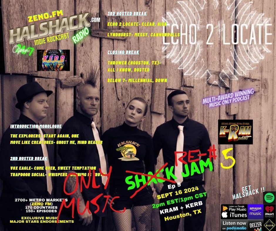 Episode 282: Halshack (Re-Jam 5) no host (Dynamic Duos 4)- Dec 5, 2025- (Shackjam 5- KERB 99.9)--Shacklist on Halshack com - Find the full version on the podcast feed Episode 282: Halshack (Re-Jam 5) no host (Dynamic Duos 4)- Dec 5, 2025- (Shackjam 5- KERB 99.9)--Shacklist on Halshack com - Find the full version on the podcast feed