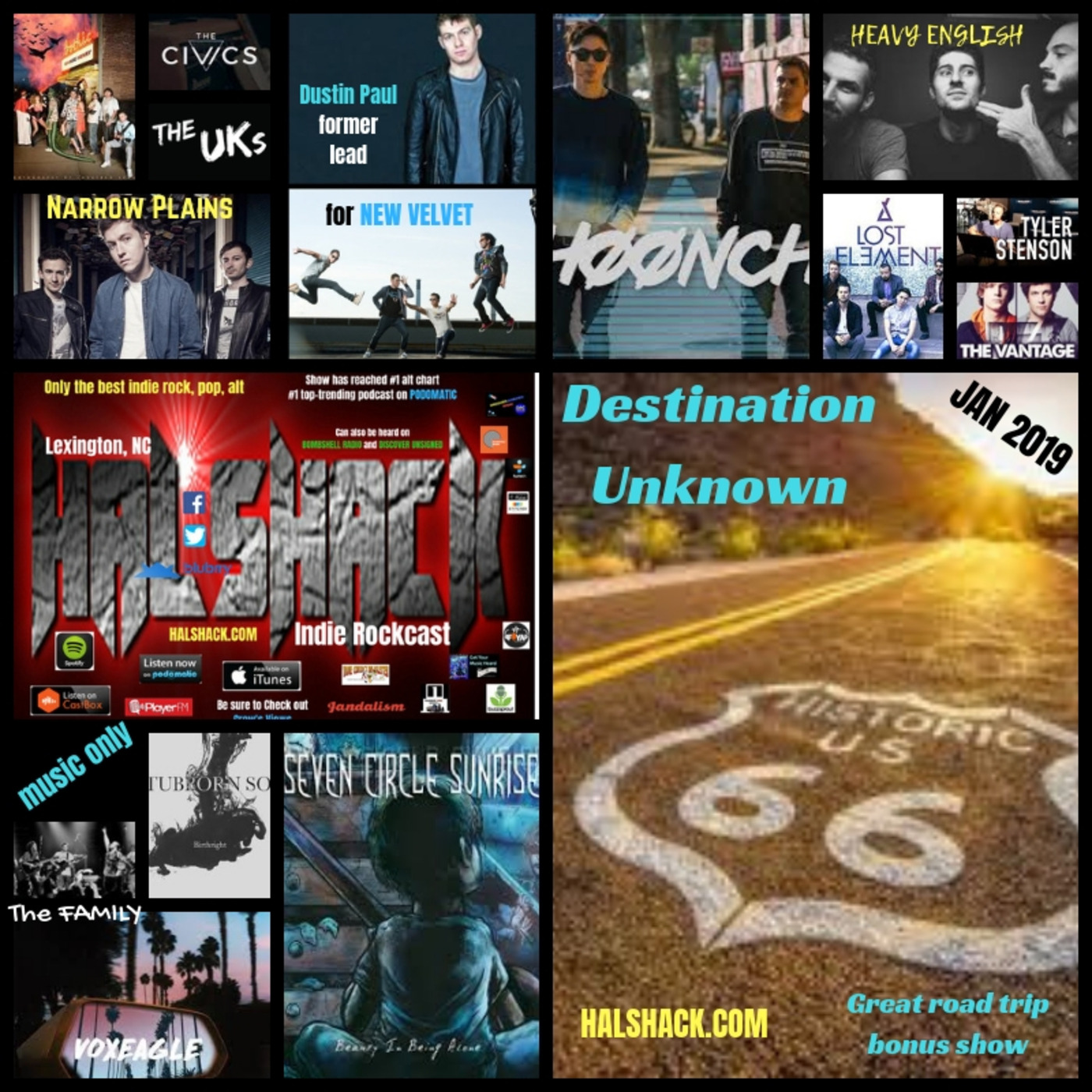Halshack (Jan 2019)- Destination Unknown (bonus show...music only) Halshack (Jan 2019)- Destination Unknown (bonus show...music only)