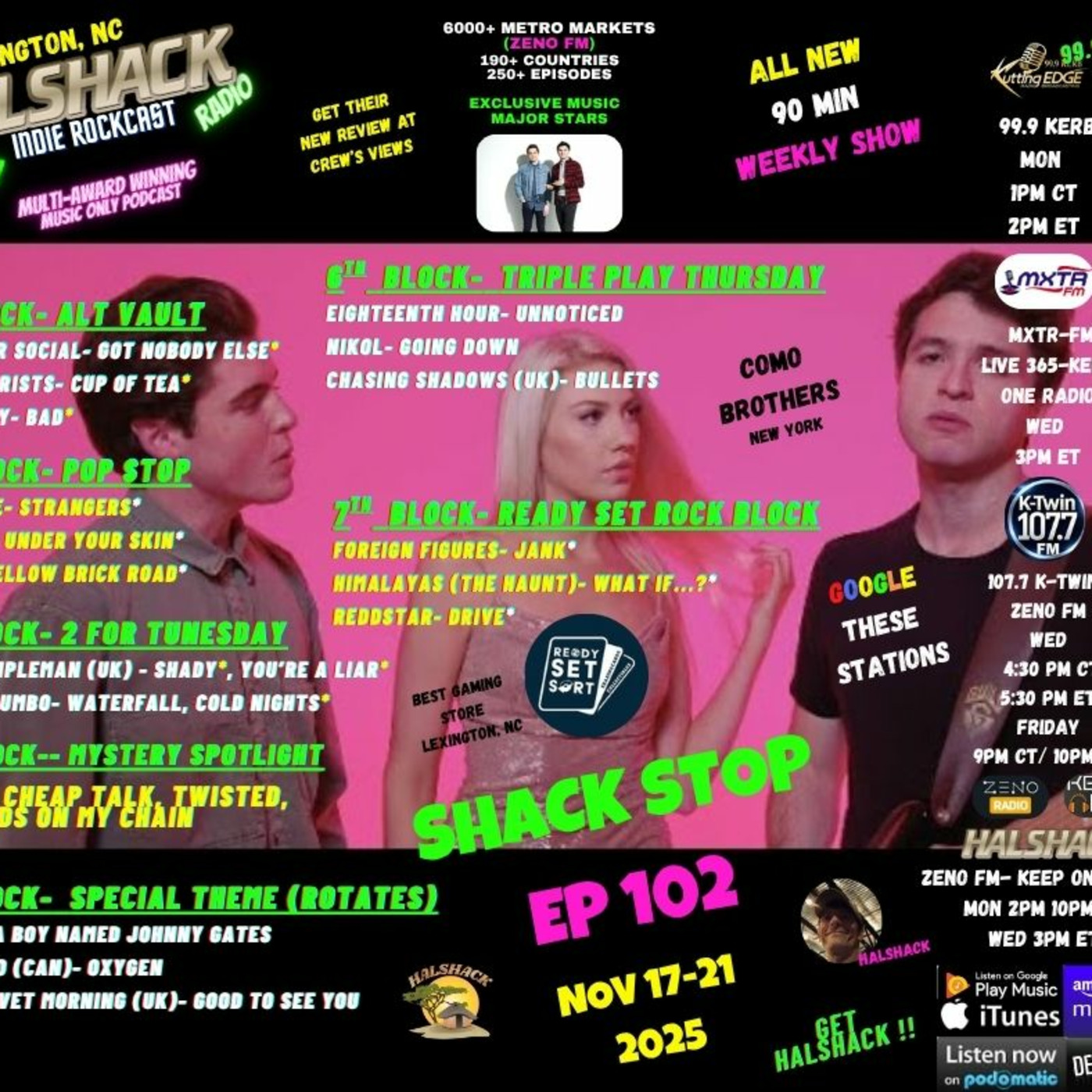 Halshack Indie Rockcast