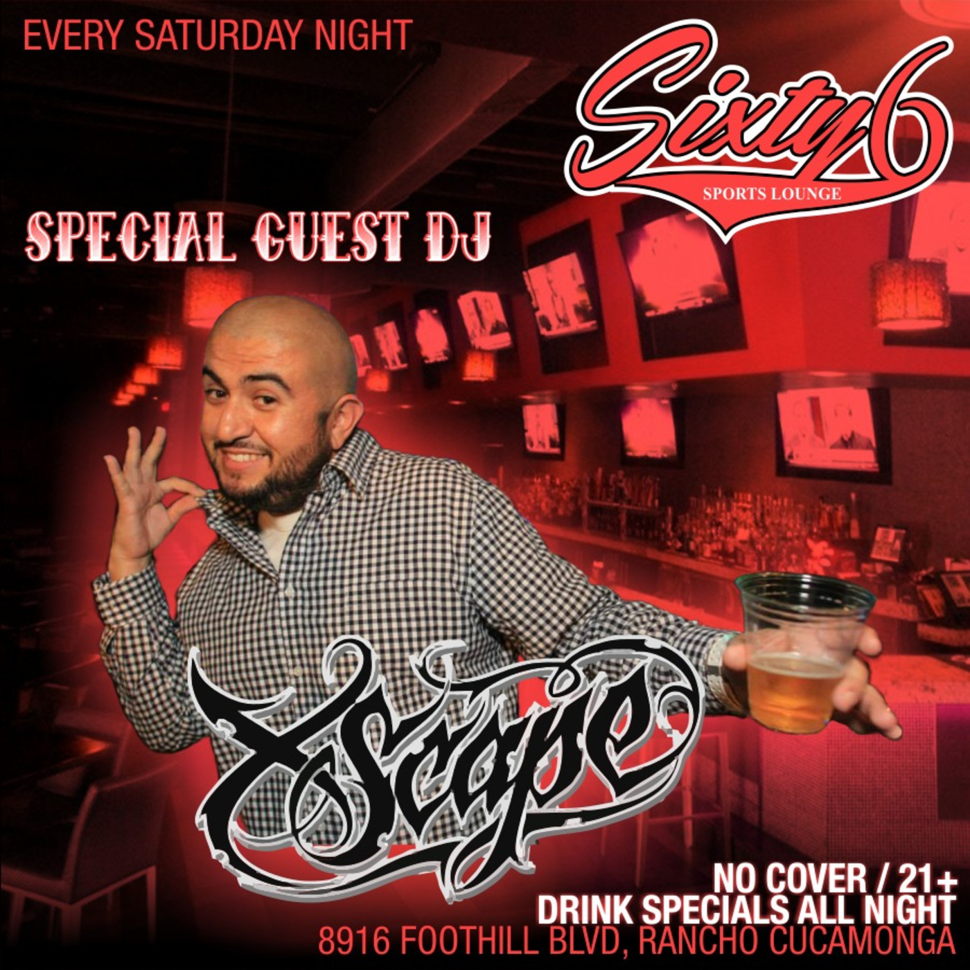 Dj Xscape Live @ Sixty 6