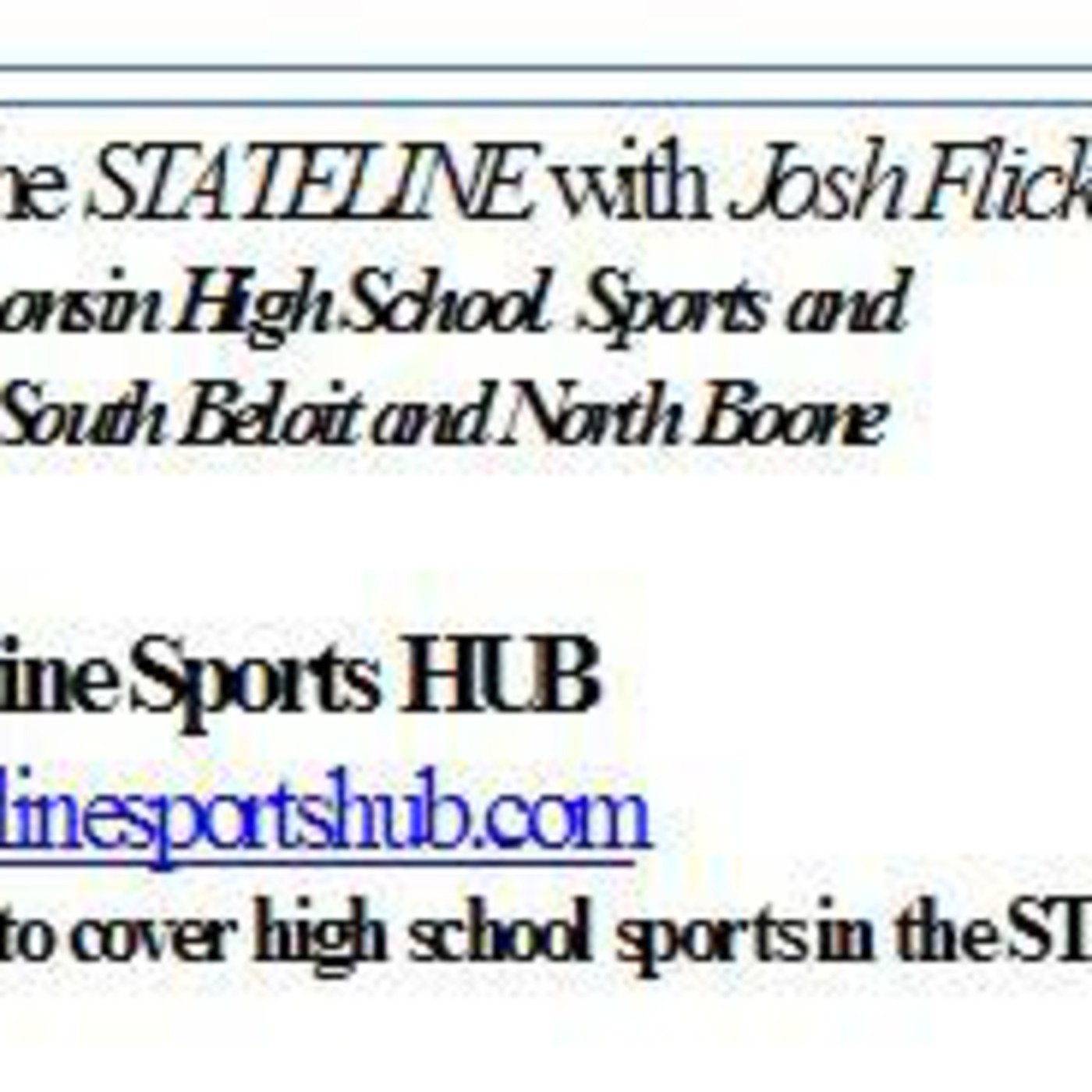 Stateline Sports Hub\'s Podcast