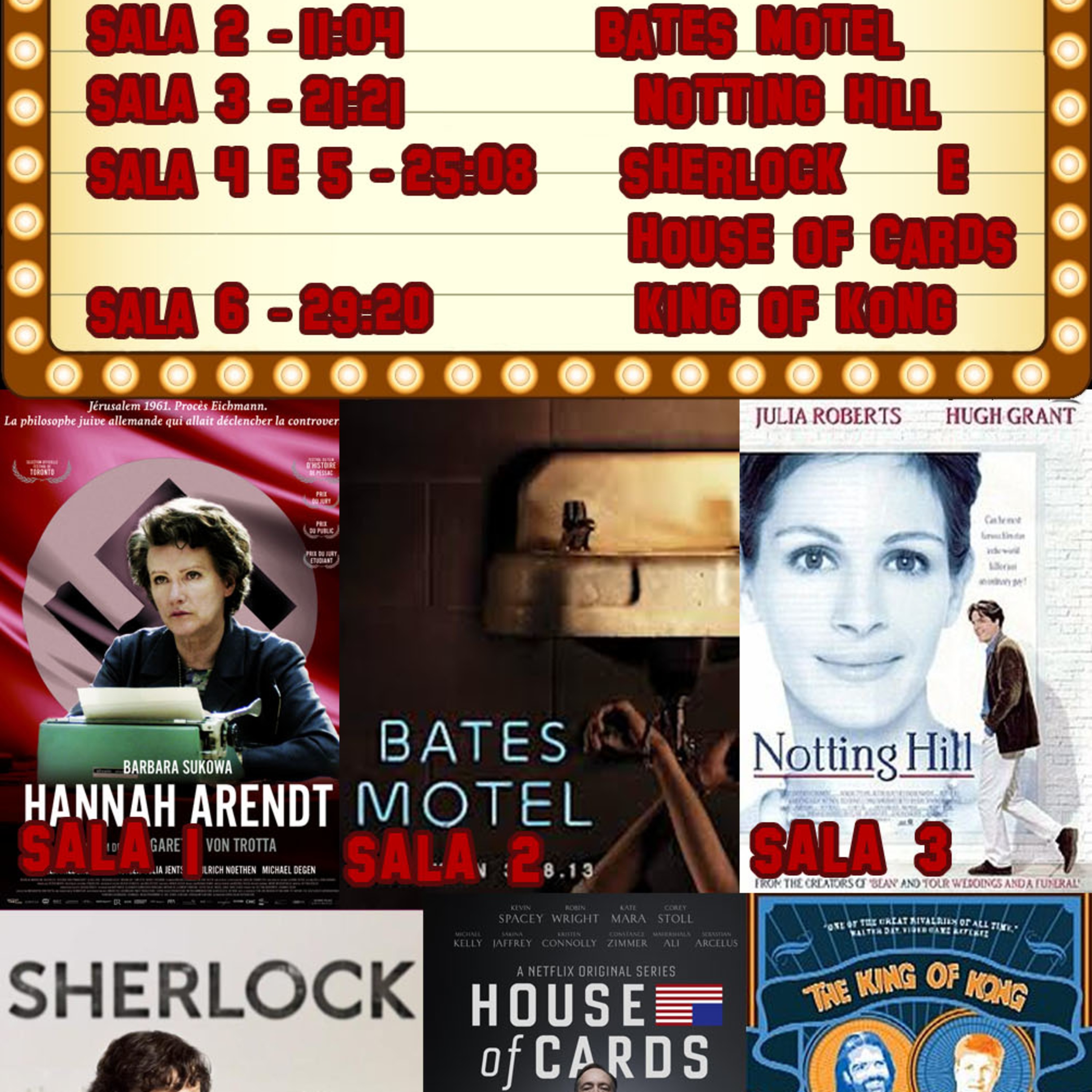 #2 - Três Roteiros +2 -Hanna, Bates Motel, Nothing Hill, Sherlock, Cards e Games episode artwork