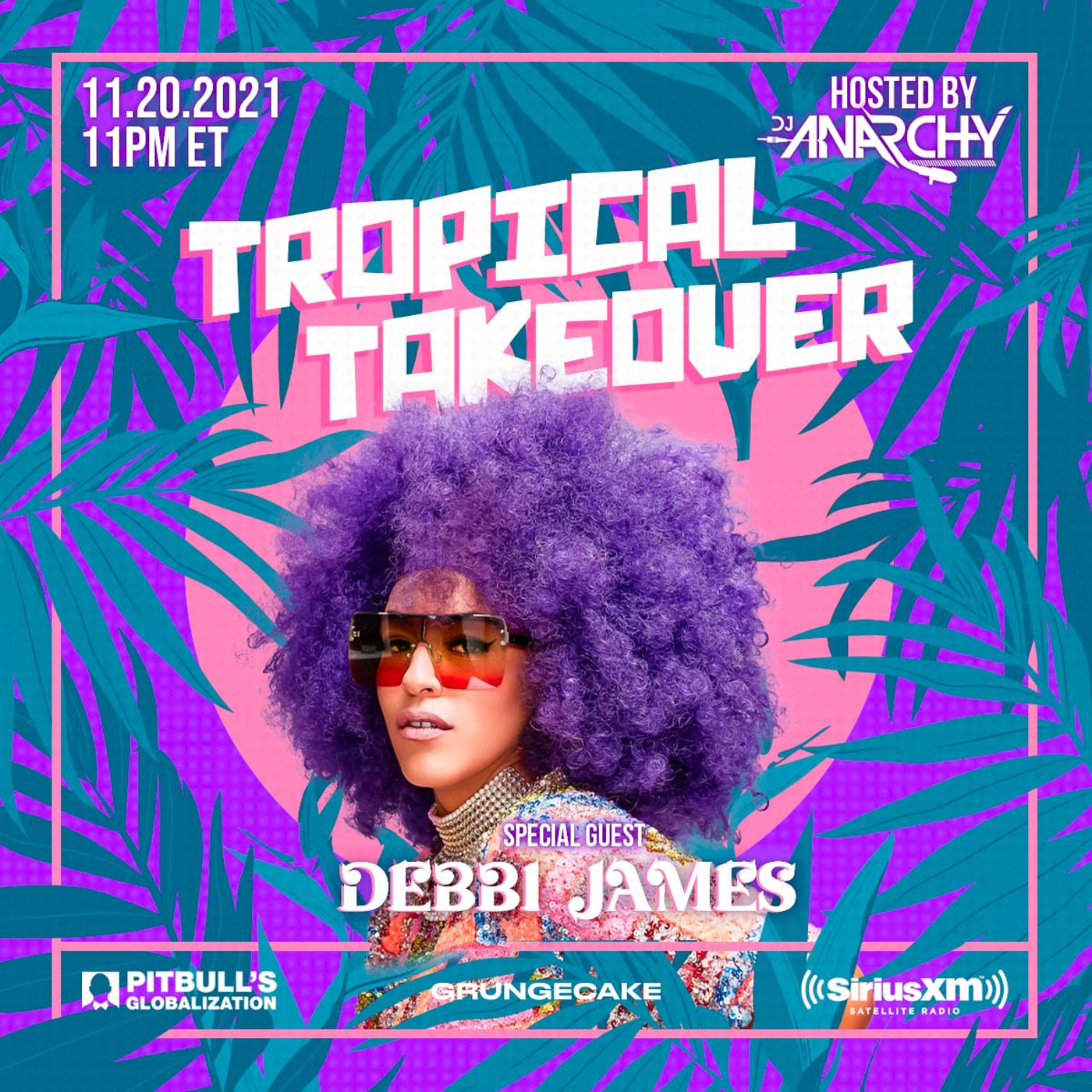 Episode 70: TROPICAL TAKEOVER 65 (Debbi James Interview + Mix)