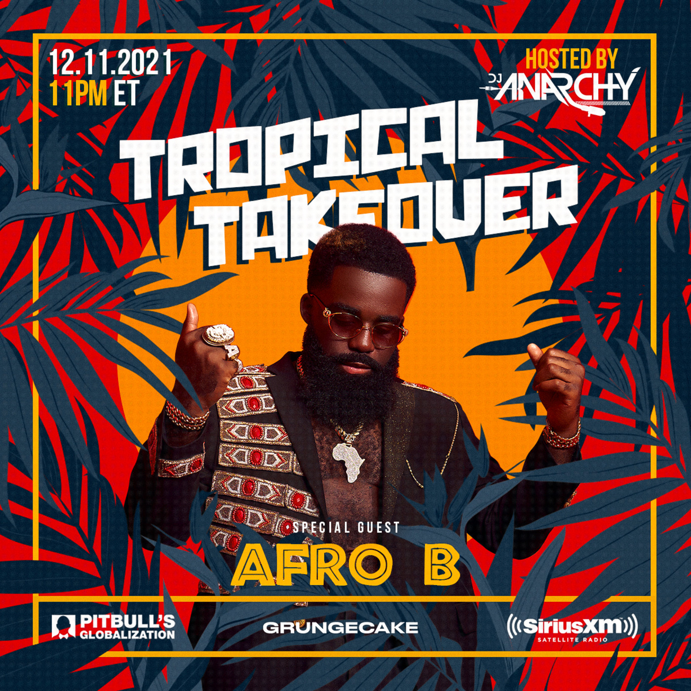 Episode 72: TROPICAL TAKEOVER 67 (Afro B Interview + Mix)