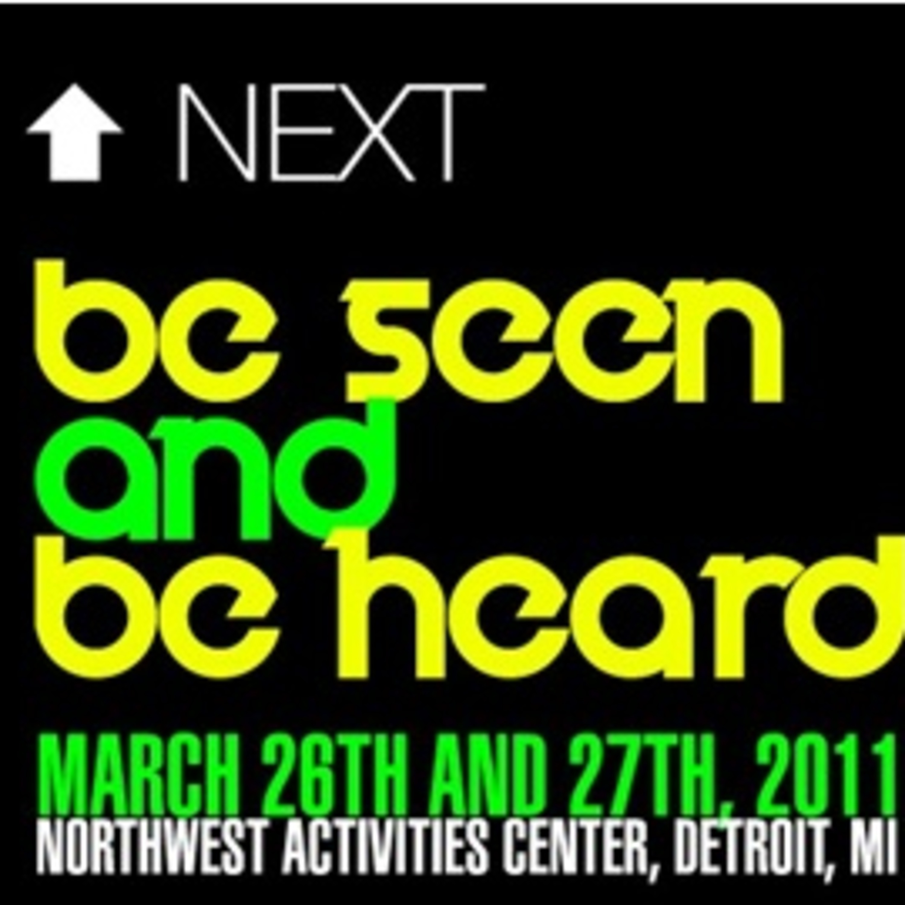LIVE REMOTE: Be Seen Be Heard 2011 in Detroit, MI episode artwork