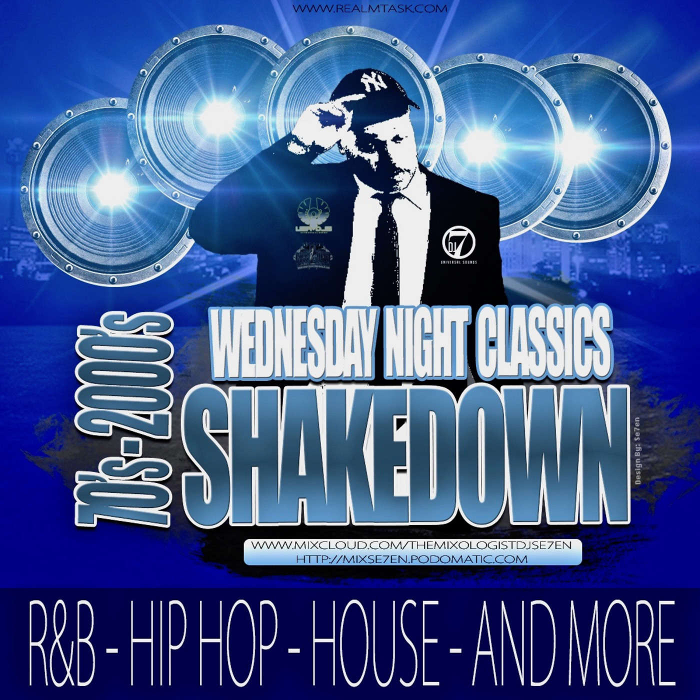 Episode 100: 100 GROWN FOLKS (70's to 2000's Old School R&B Hip Hop House) (Wednesday Night ShakeDown)