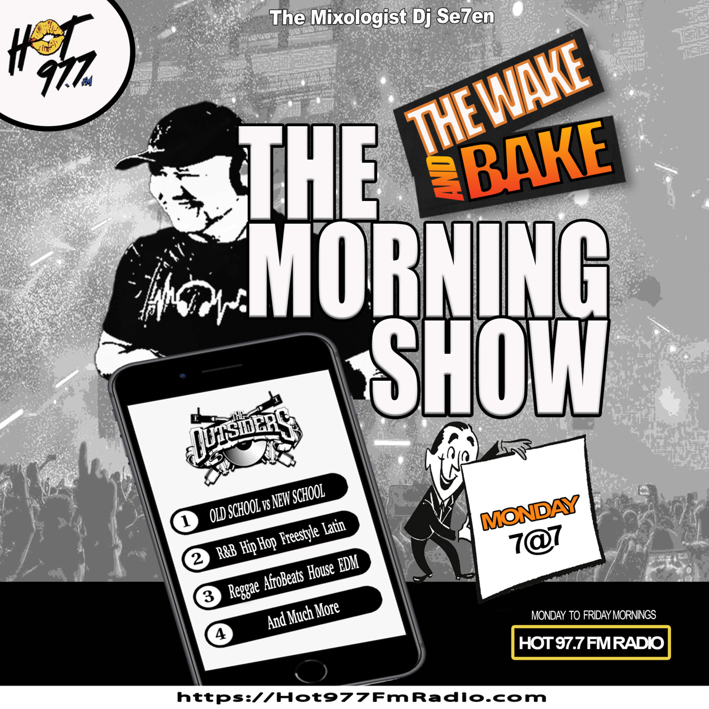Episode 168: 168 - (SMOOTH R&B) HOT 97.7 FM RADIO With The Mixologist Dj Se7en