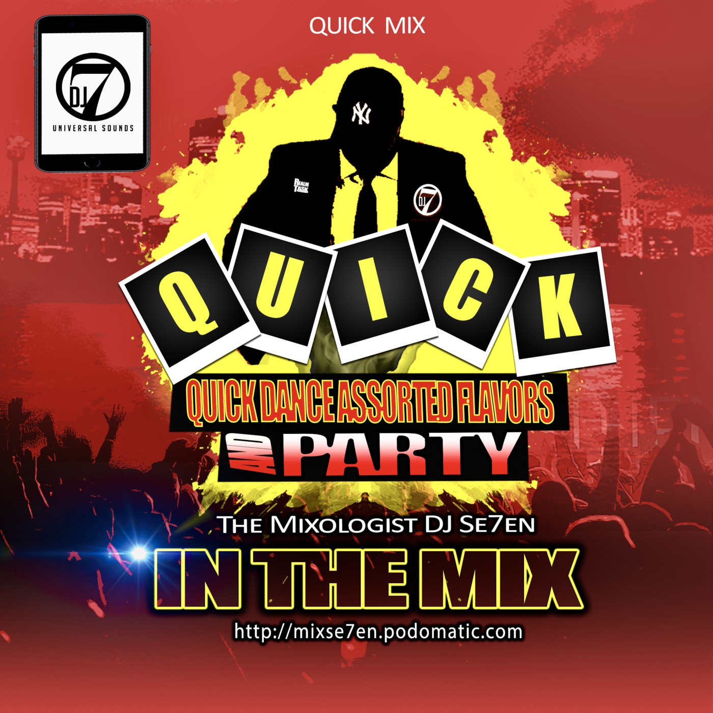 Episode 295: QUICK DANCE ASSORTED FLAVORS MIX With The Mixologist Dj Se7en Live