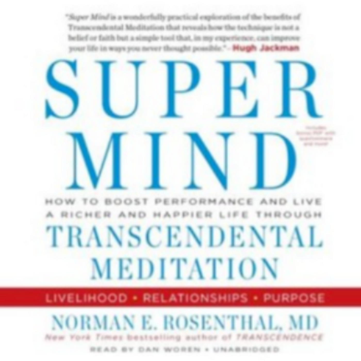 Episode 2469: Dr. Norman E. Rosenthal MD  ~ WSJ,  NY Times Author 