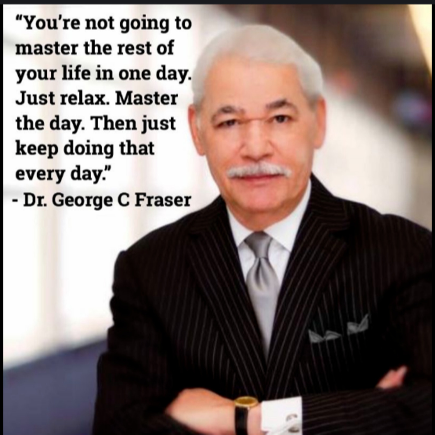 Episode 2504: George C. Fraser ~ U.S. President's Lifetime Achievement Award, Wall Street Journal talks CLICK:  The Importance of Building Extraordinary  Business Relationships