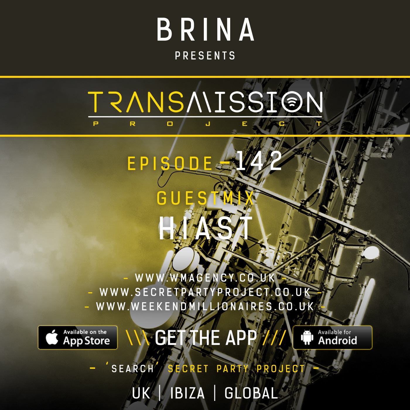  Secret Party Project pres. Transmission Project Radio Show Episode 142 GuestMix feat. HIAST