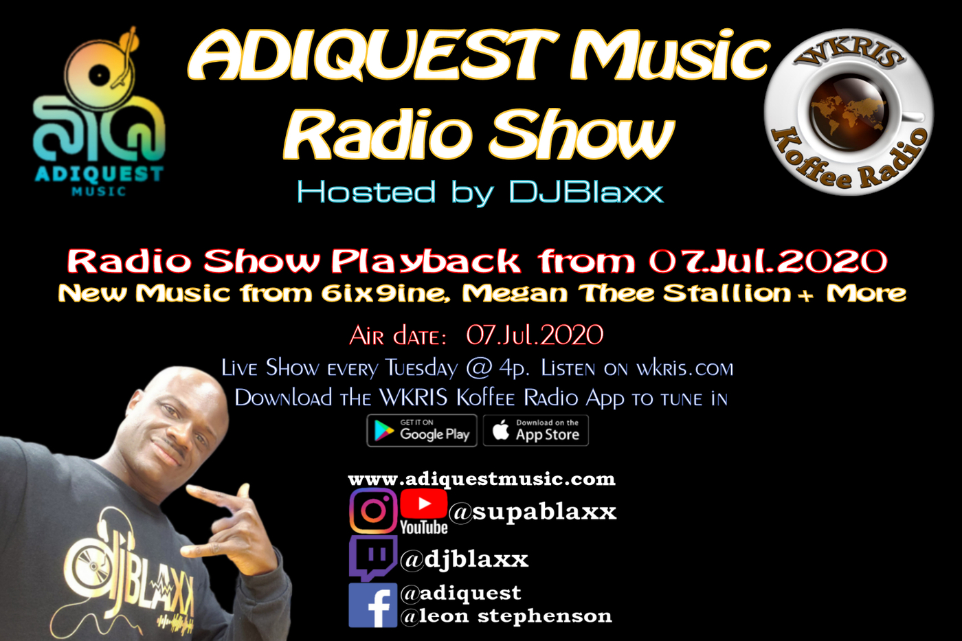 ADIQUEST with DJBlaxx | SupaBlaxx\'s Podcast
