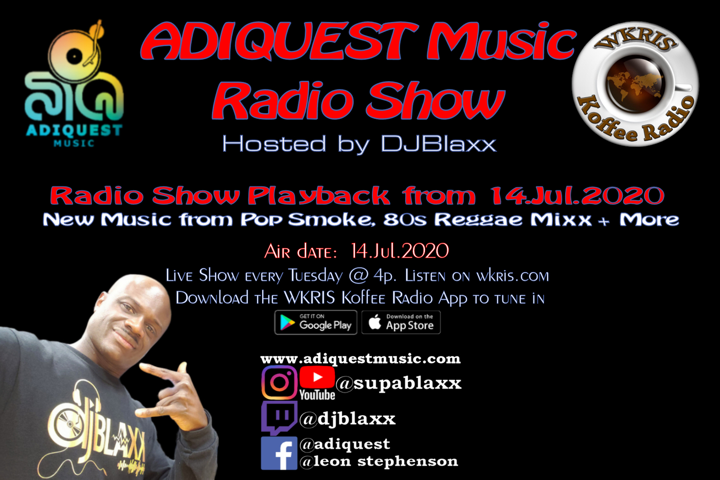 ADIQUEST with DJBlaxx | SupaBlaxx\'s Podcast