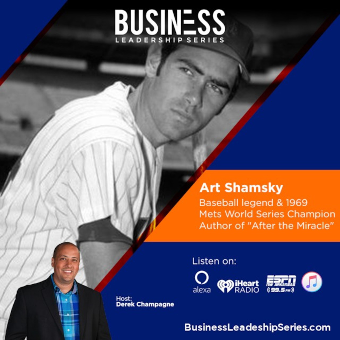 Episode 1375: Baseball legend Art Shamsky from the 69' Mets World Series Championship Team episode artwork