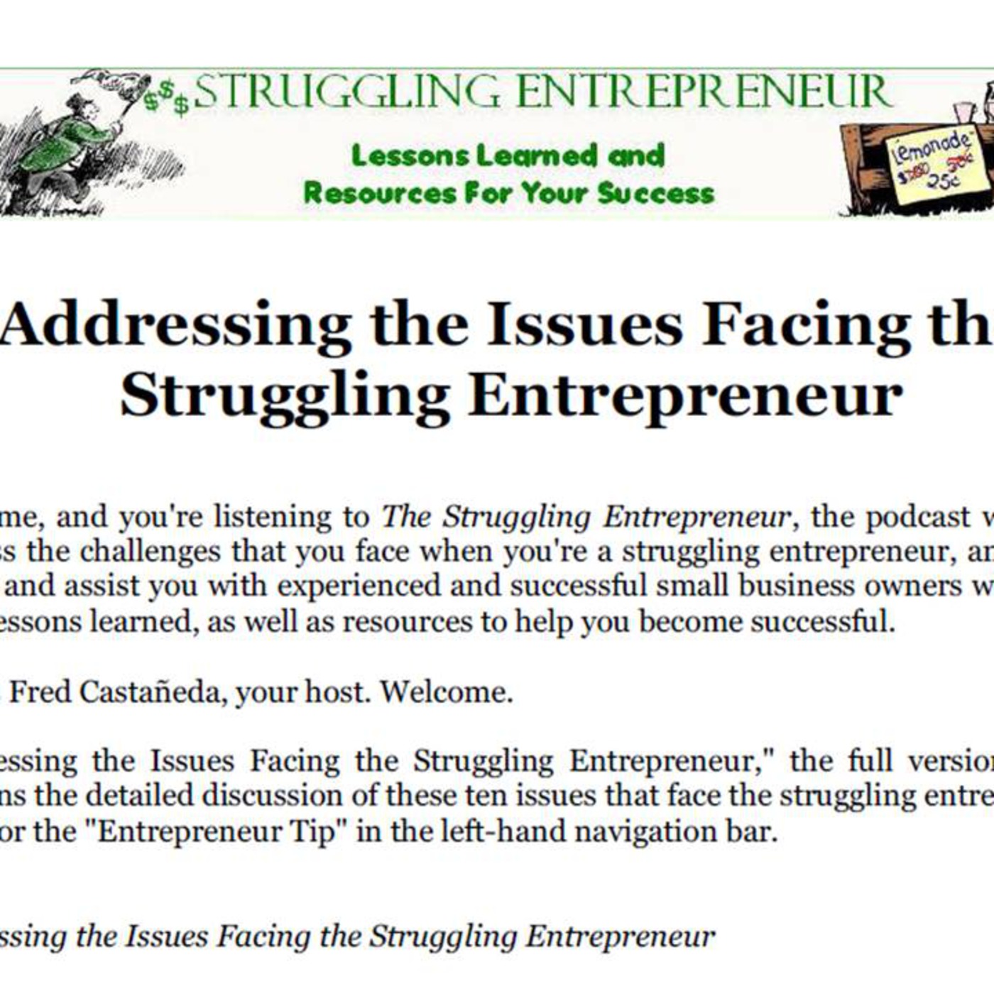 02- Free whitepaper- Top 10 Challenges facing the Entrepreneur episode artwork