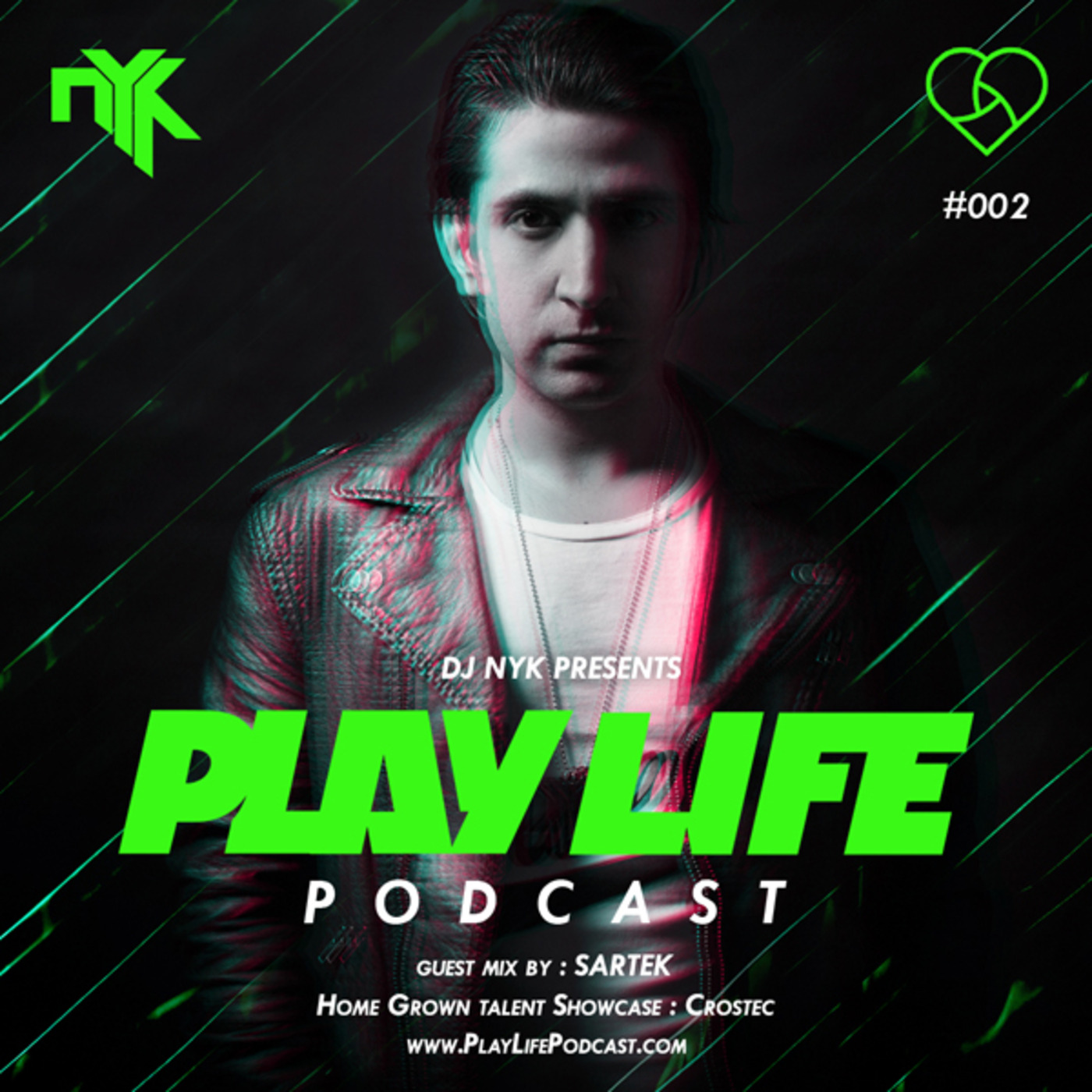 #002 Play Life with DJ NYK & Sartek